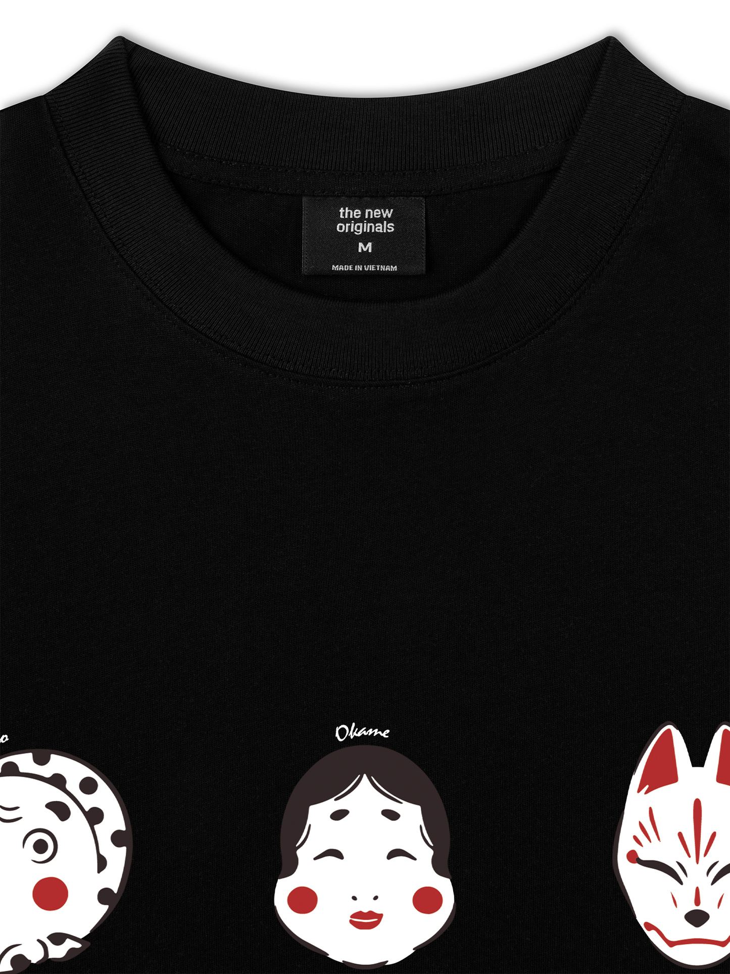 Áo Thun Relaxed Fit Japan Spirit Mask