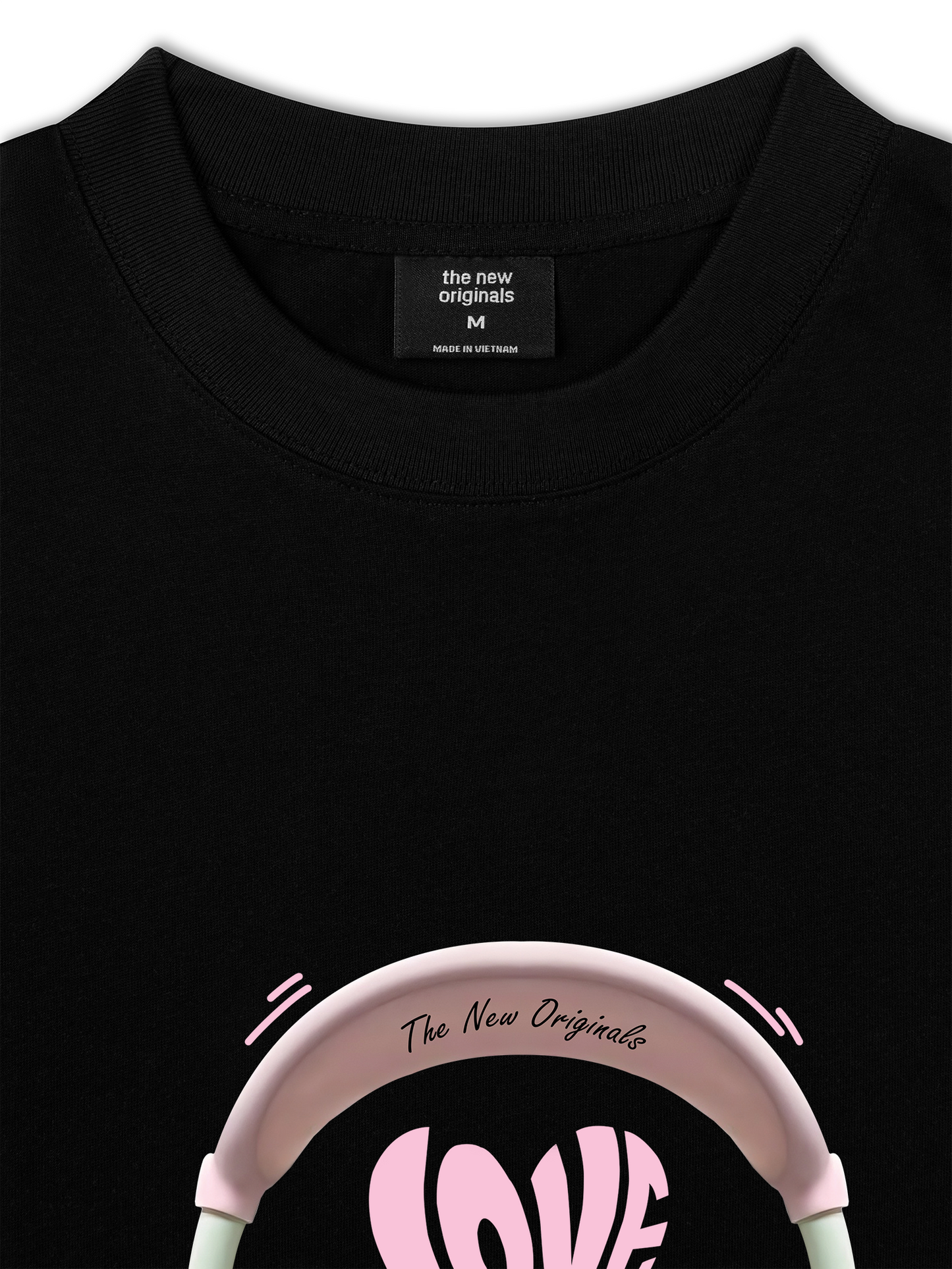 Áo Thun Relaxed Fit Summer Vibes Peach Love