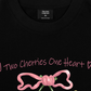 Áo Thun Relaxed Fit Daily Cuties Two Cherries One Heart