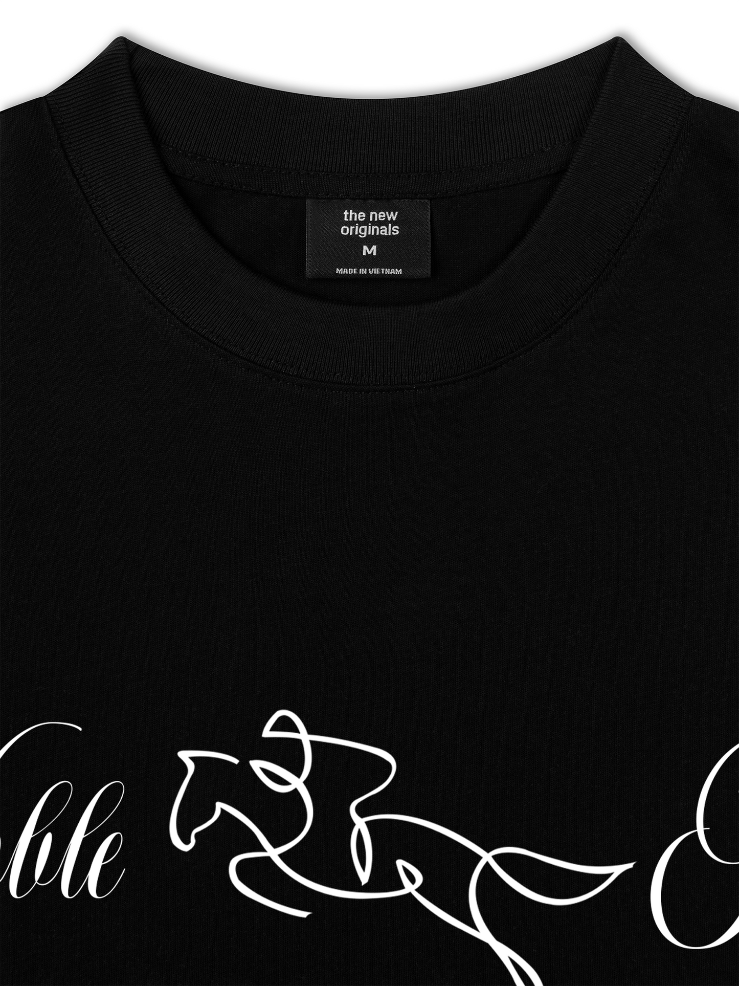 Áo Thun Relaxed Fit Old Money Noble Rider