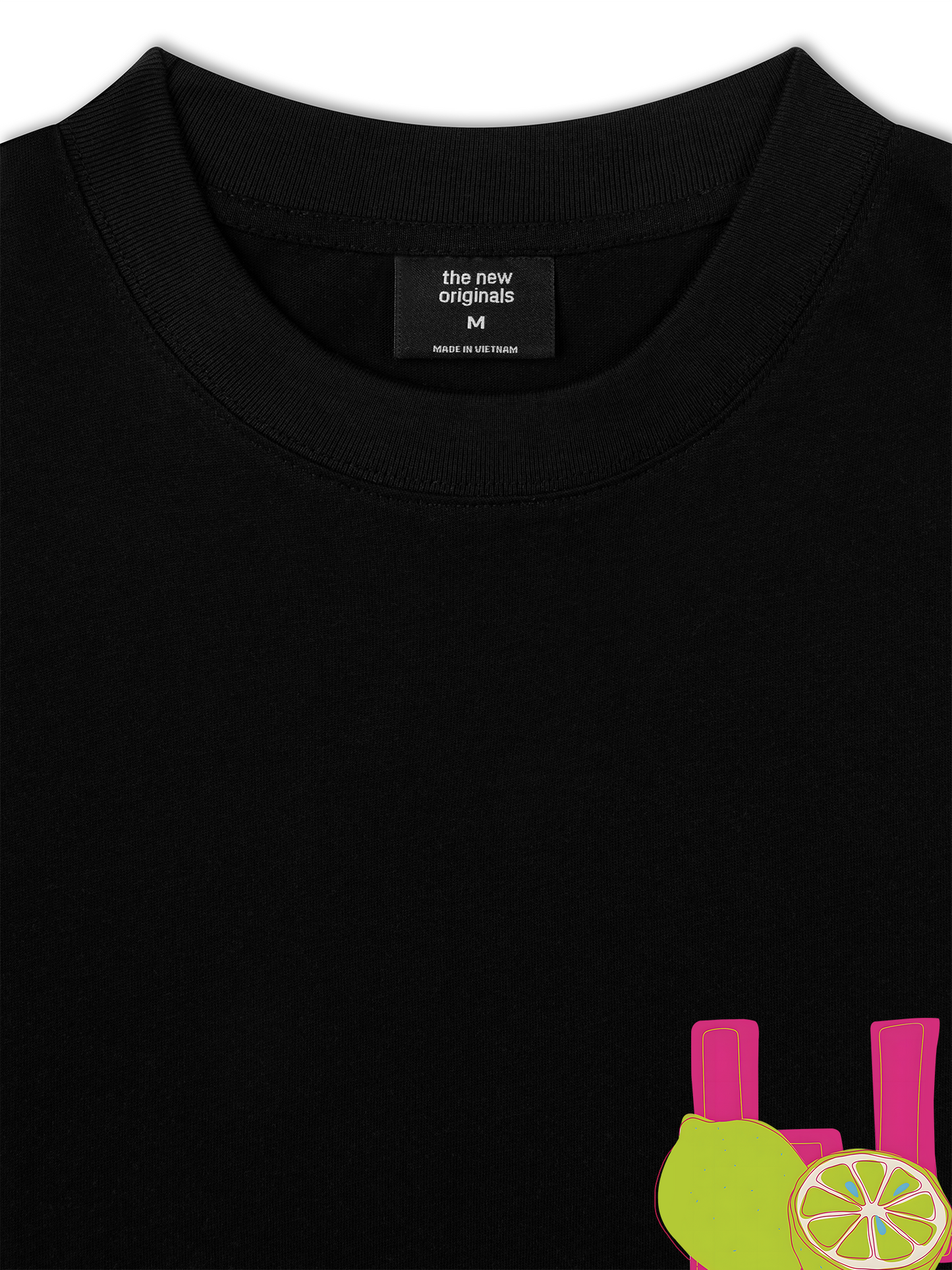 Áo Thun Relaxed Fit Summer Vibes Pink Lemon