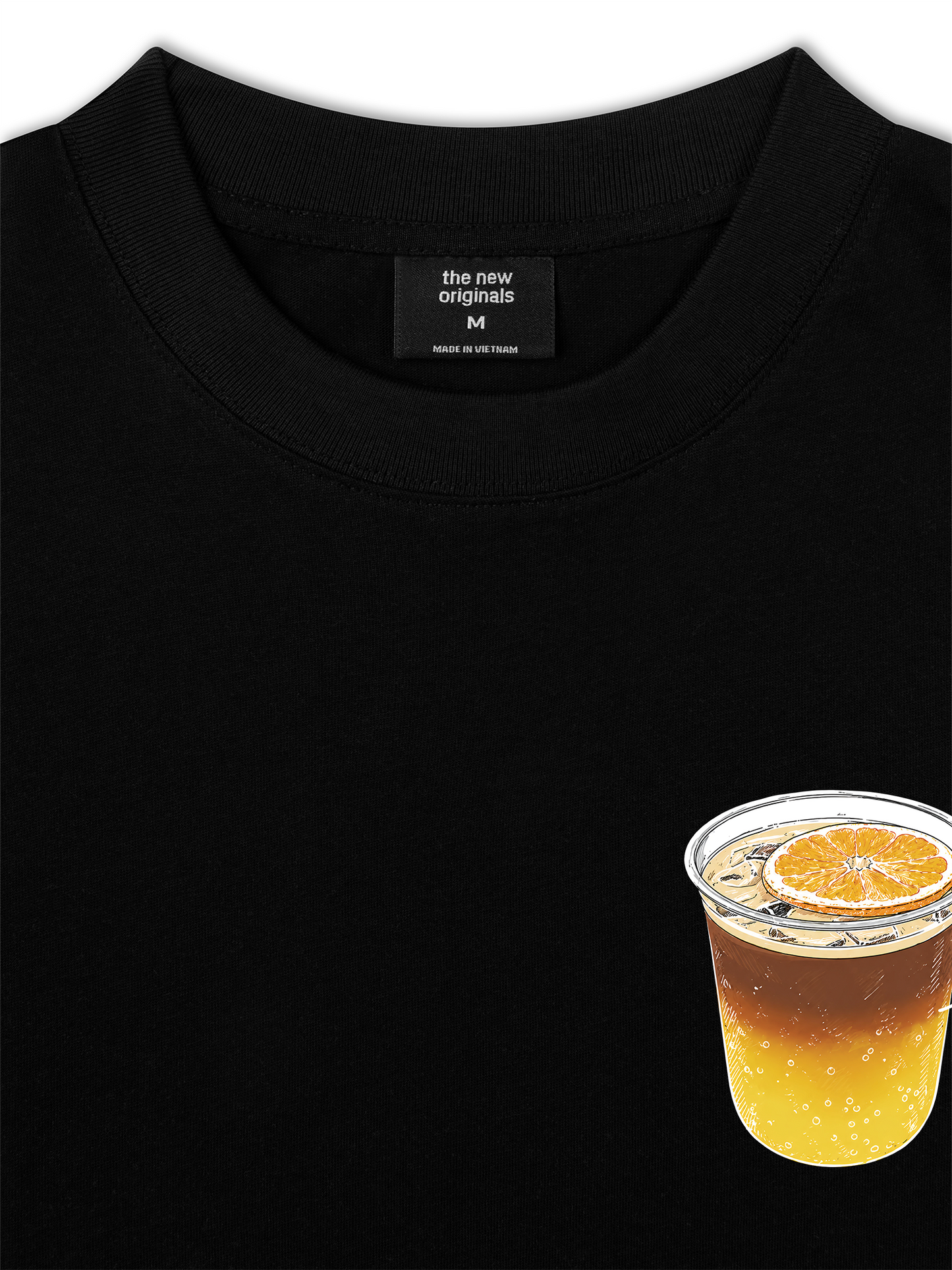 Áo Thun Relaxed Fit Orange Americano