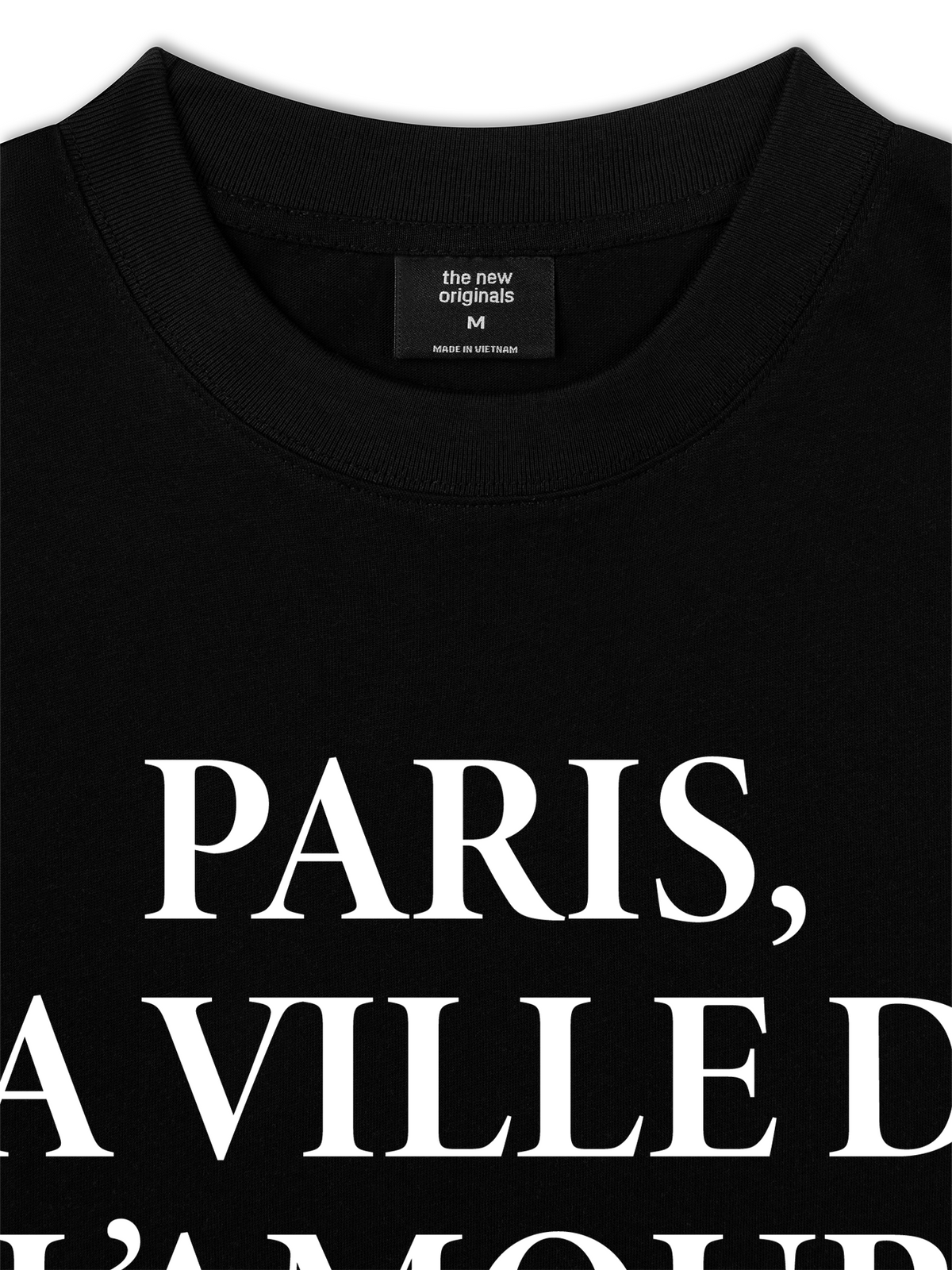 Áo Thun Relaxed Fit Paris La Ville De L'Amour