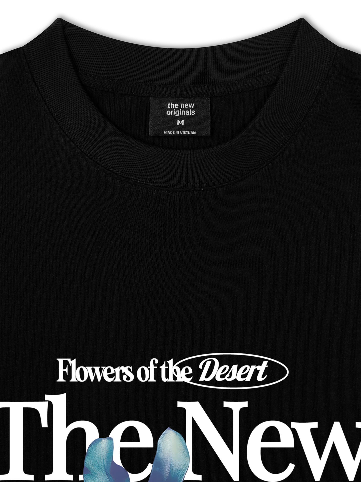 Áo Thun Relaxed Fit Summer Vibes Flower Of The Desert Blue