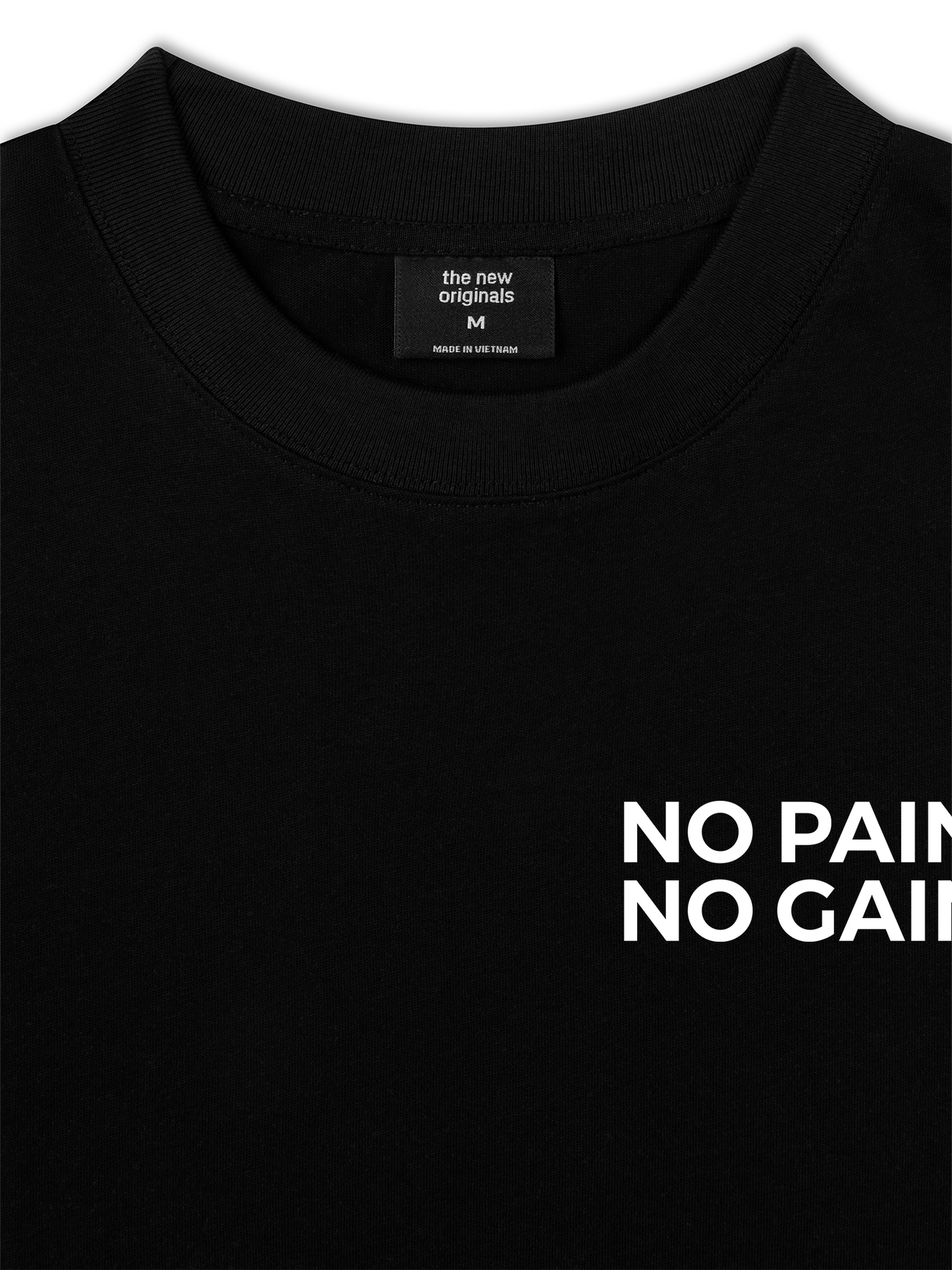Áo Thun Relaxed Fit No Pain No Gain