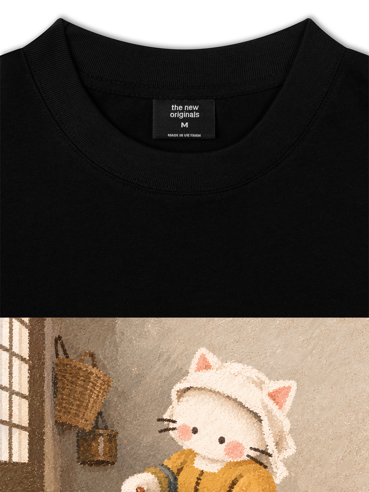 Áo Thun Relaxed Fit The Milkcat
