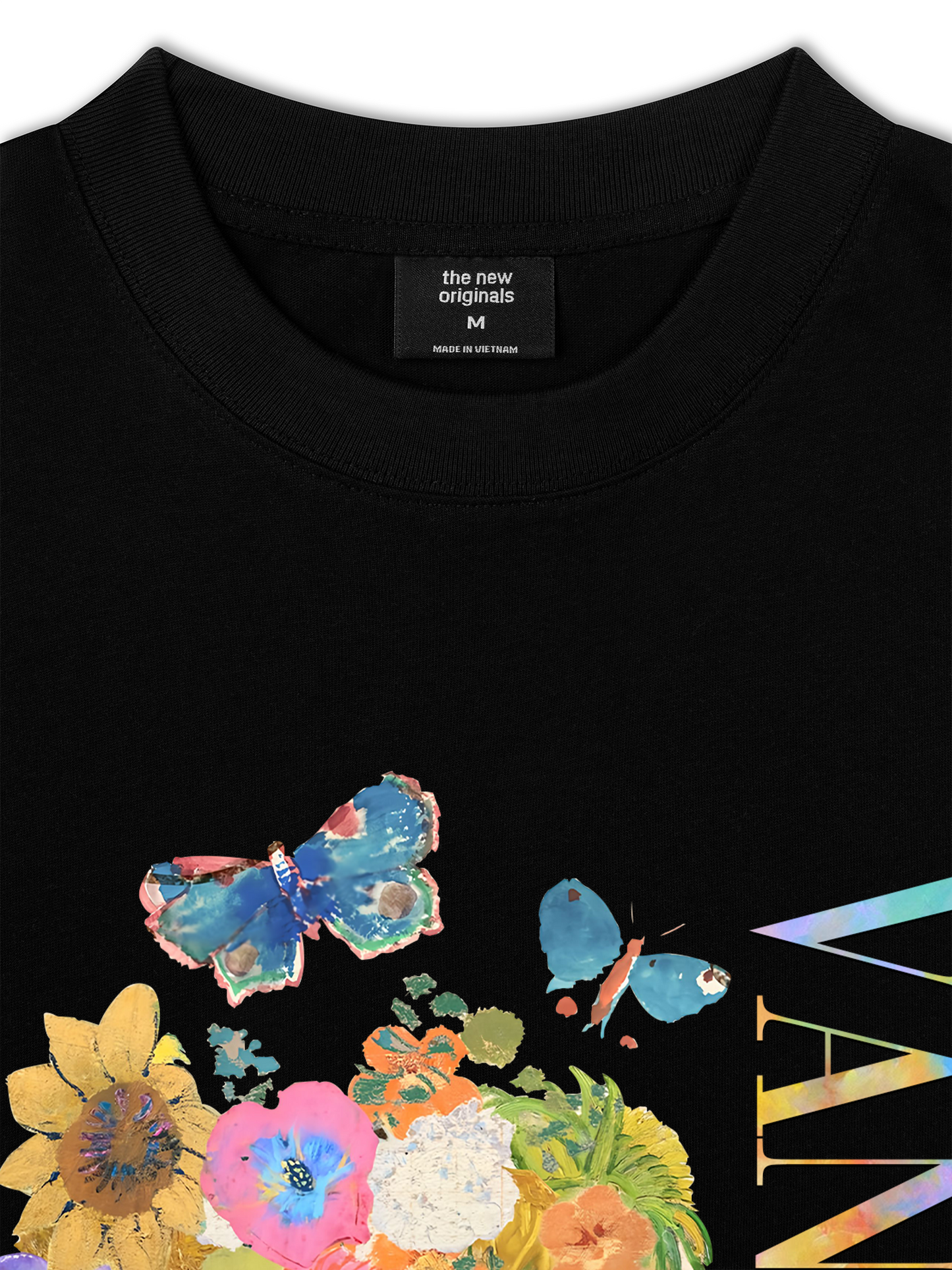 Áo Thun Relaxed Fit Masterpiece Van Gogh Flower Bloom