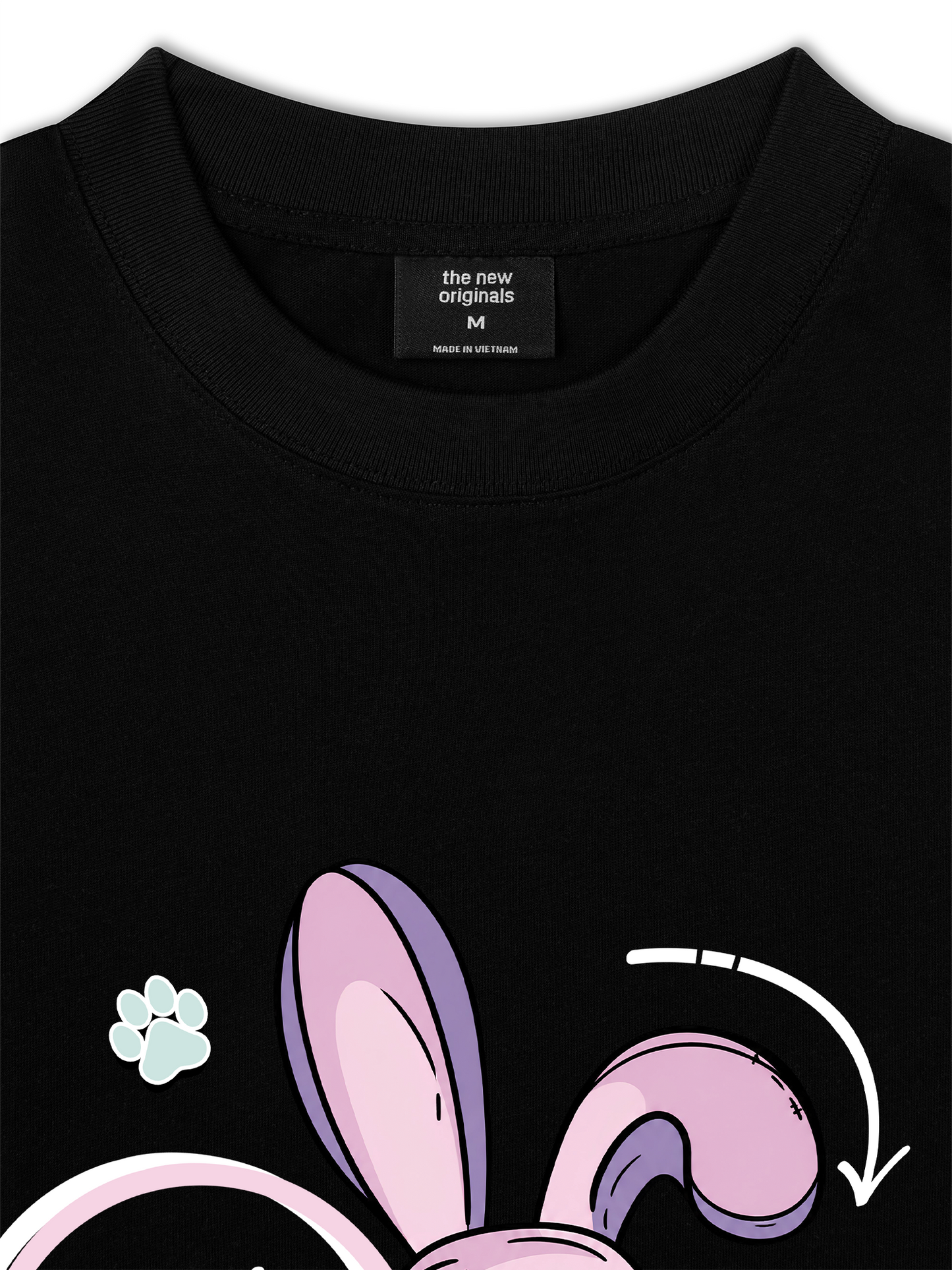 Áo Thun Relaxed Fit Rabbit Smile Face