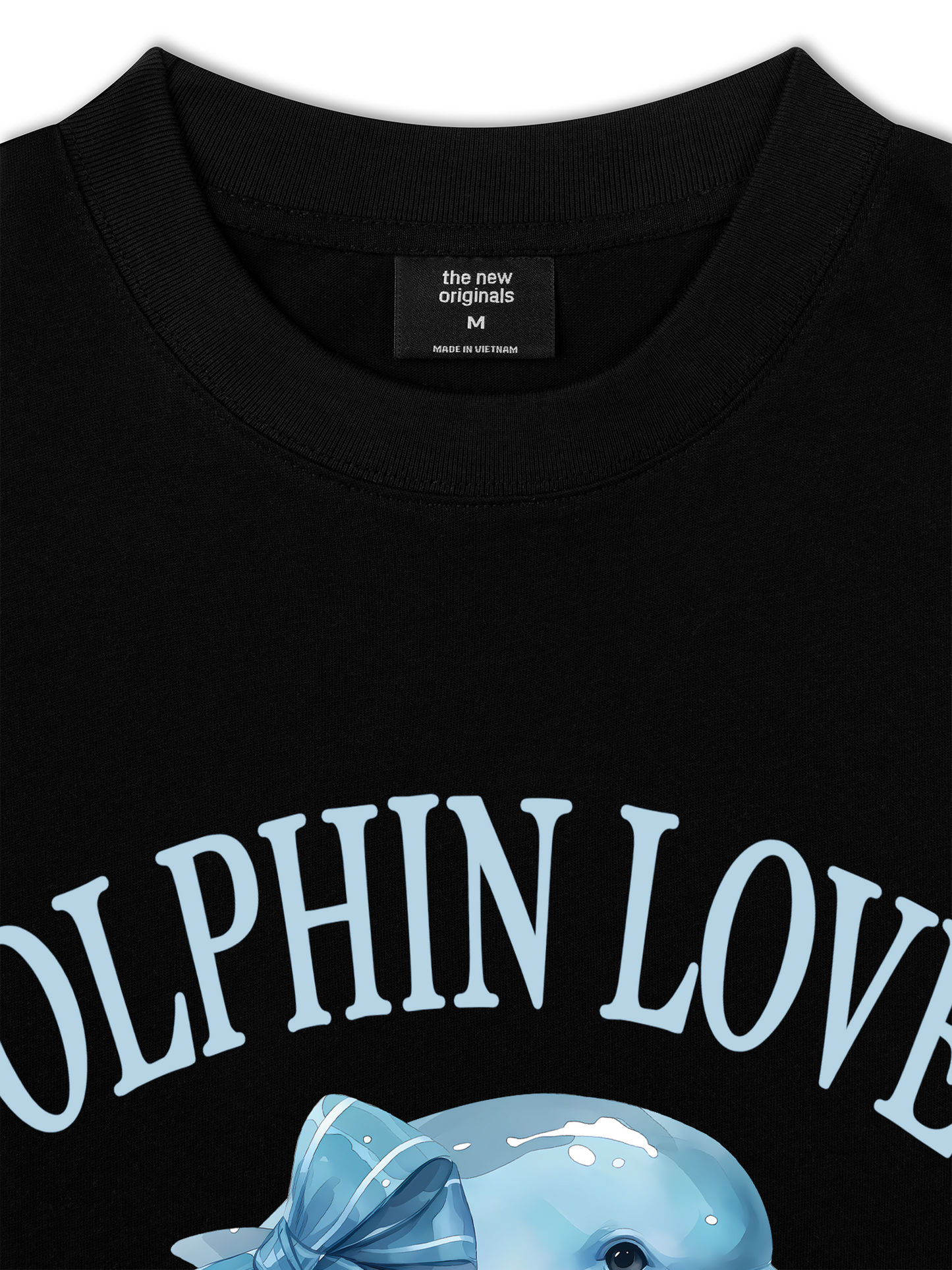 Áo Thun Relaxed Fit Ocean Dolphin Lover