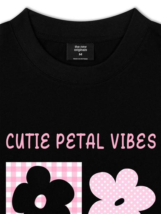 Áo Thun Relaxed Fit Daily Cuties Cutie Petal Vibes