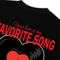 Áo Thun Relaxed Fit Favorite Song