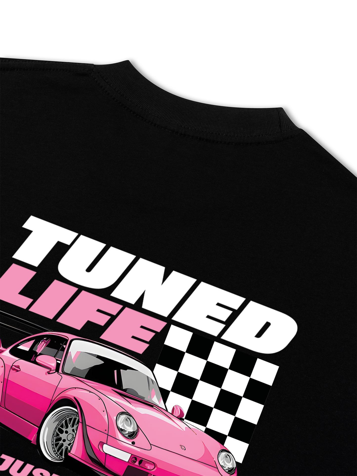 Áo Thun Relaxed Fit CAR TunedPink