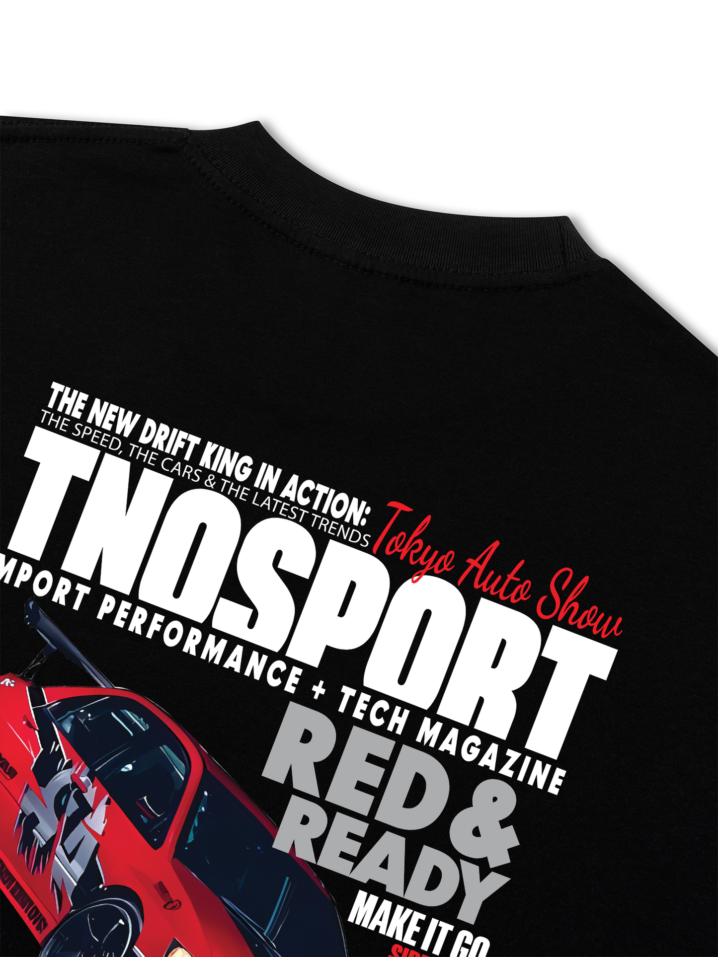 Áo Thun Relaxed Fit CAR Orginals Sport Red