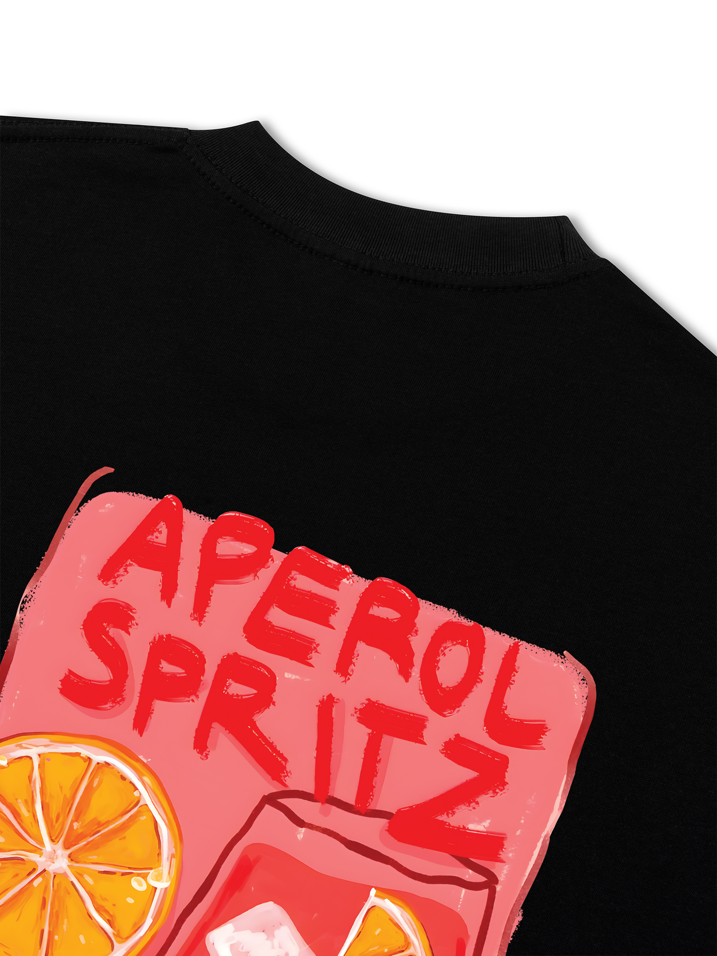 Áo Thun Relaxed Fit Summer Vibes Aperol Spritz