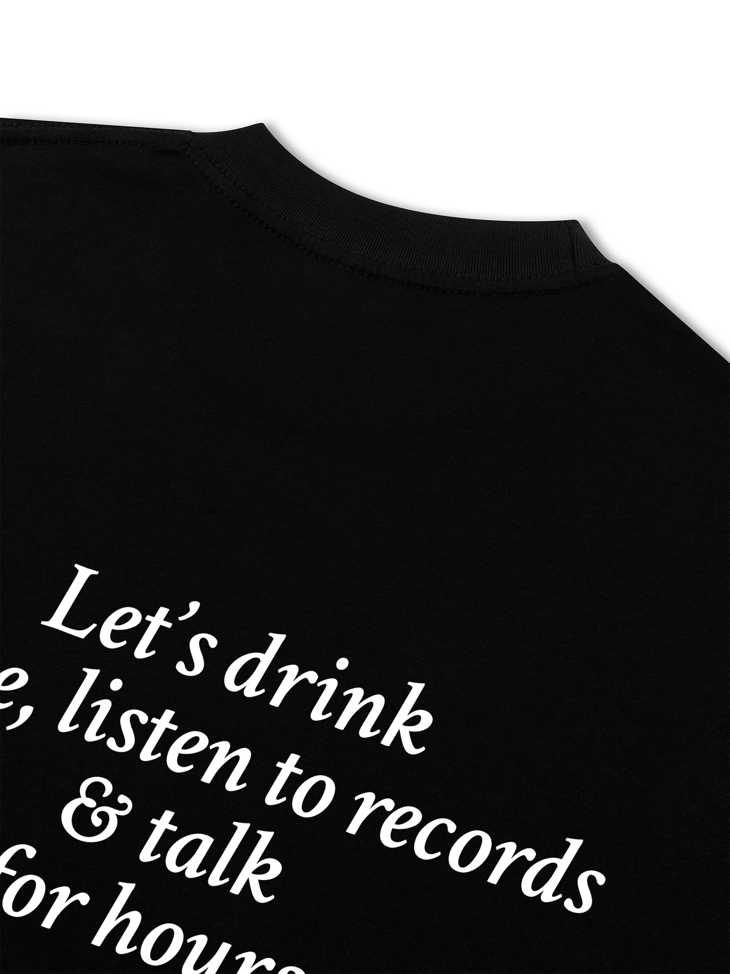 Áo Thun Relaxed Fit Let's Drink Coffee