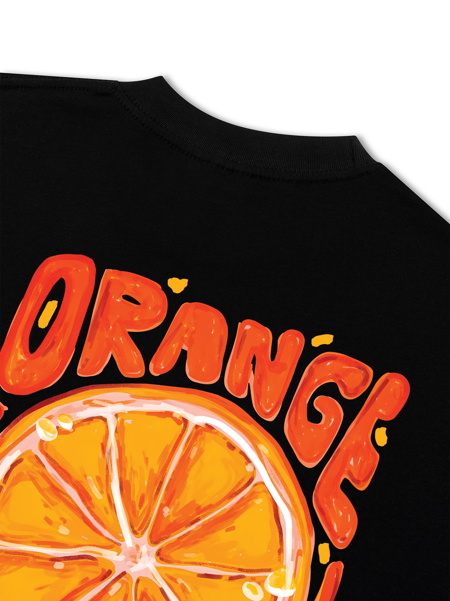 Áo Thun Relaxed Fit Summer Vibes Orange
