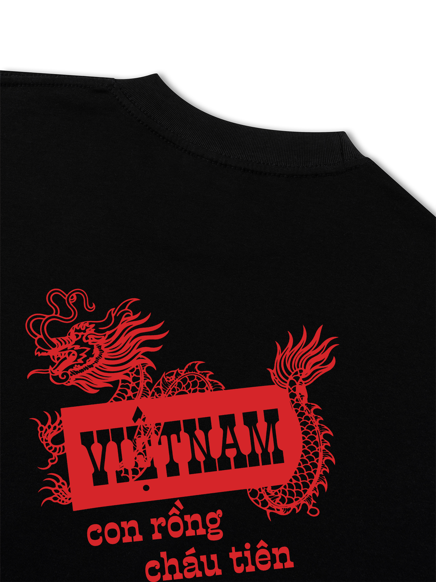 Áo Thun Relaxed Fit Việt Nam Con Rồng Cháu Tiên