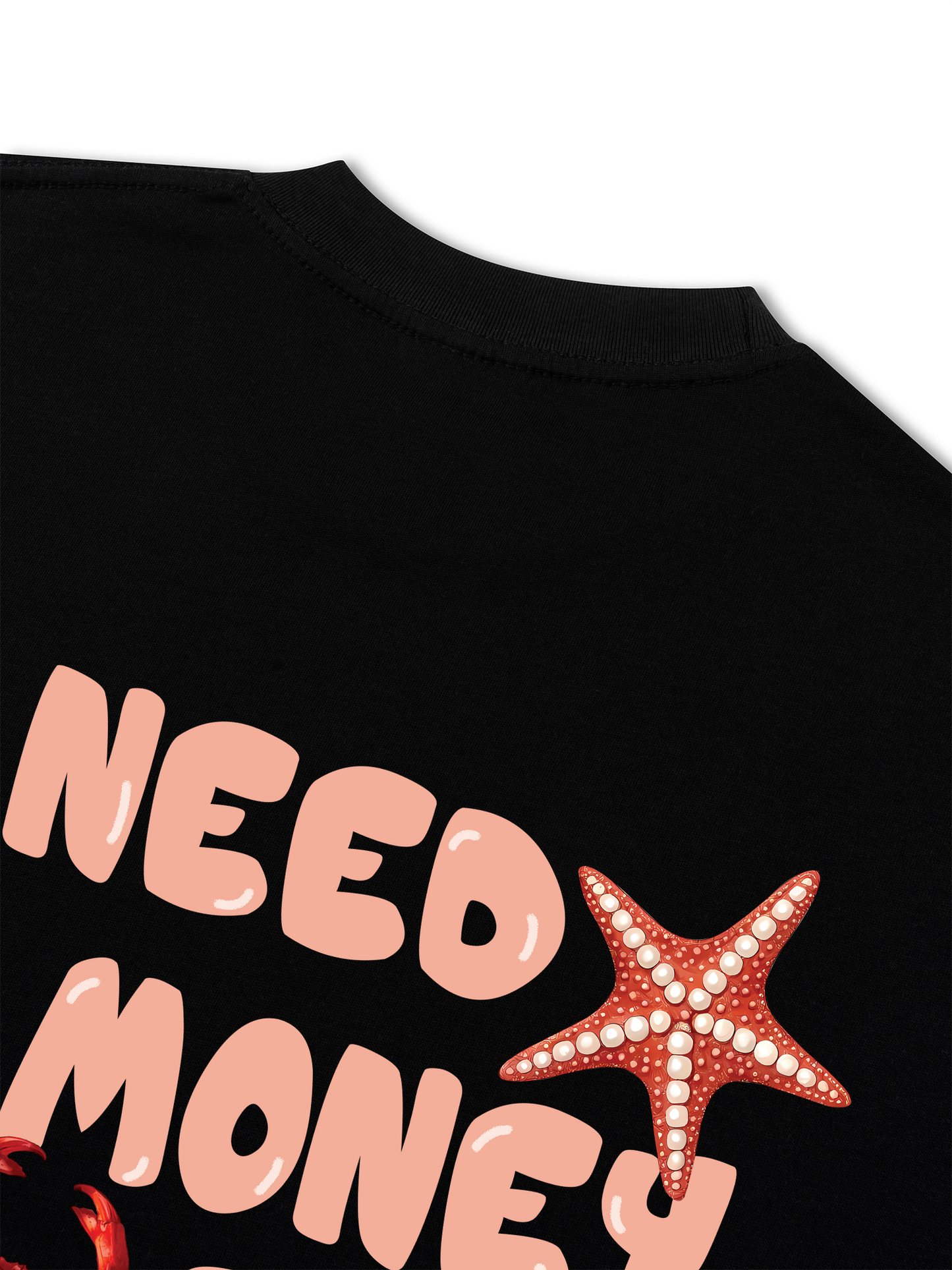 Áo Thun Relaxed Fit Ocean Need Money For Ocean