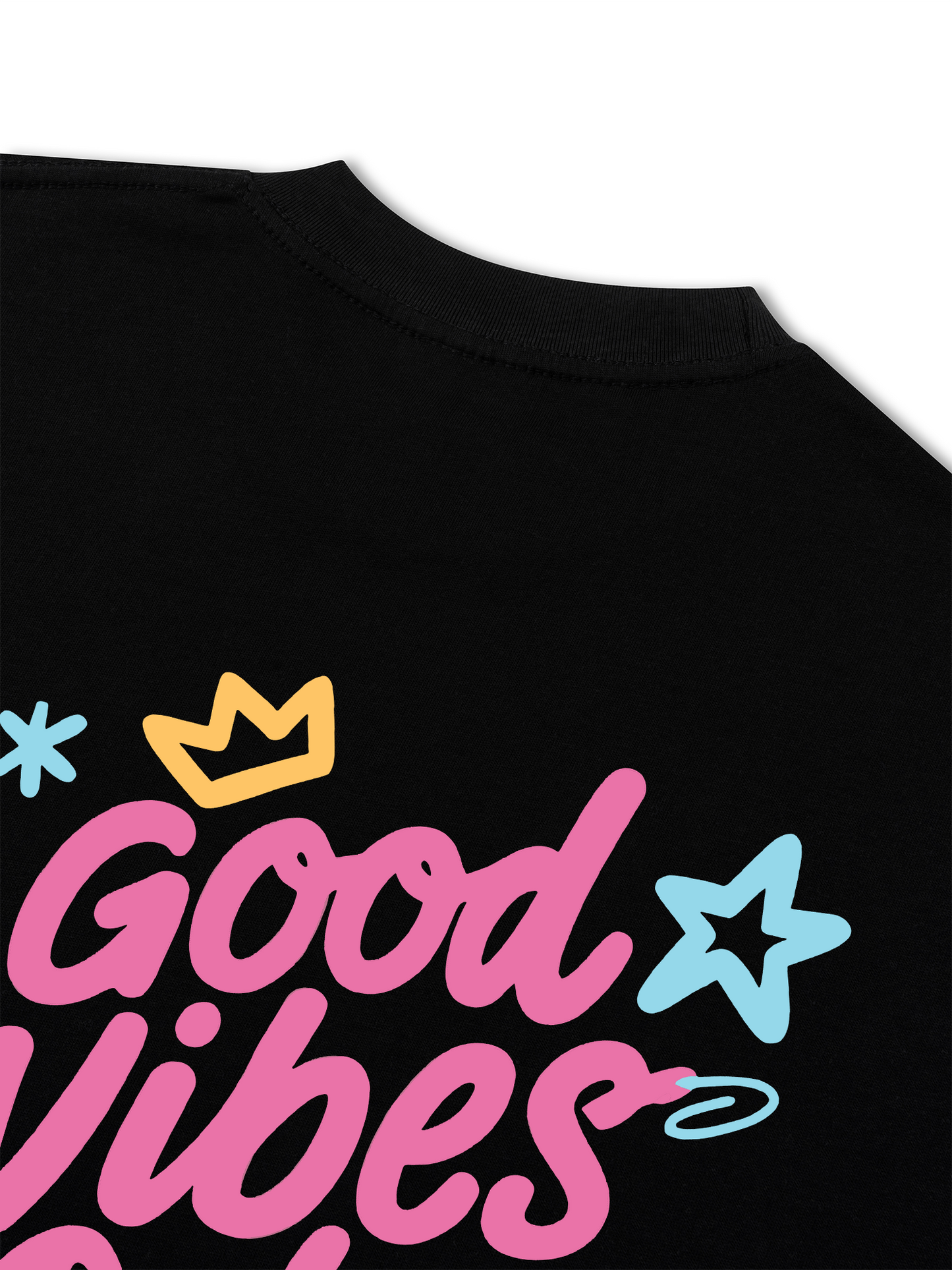 Áo Thun Relaxed Fit Good Vibes Only