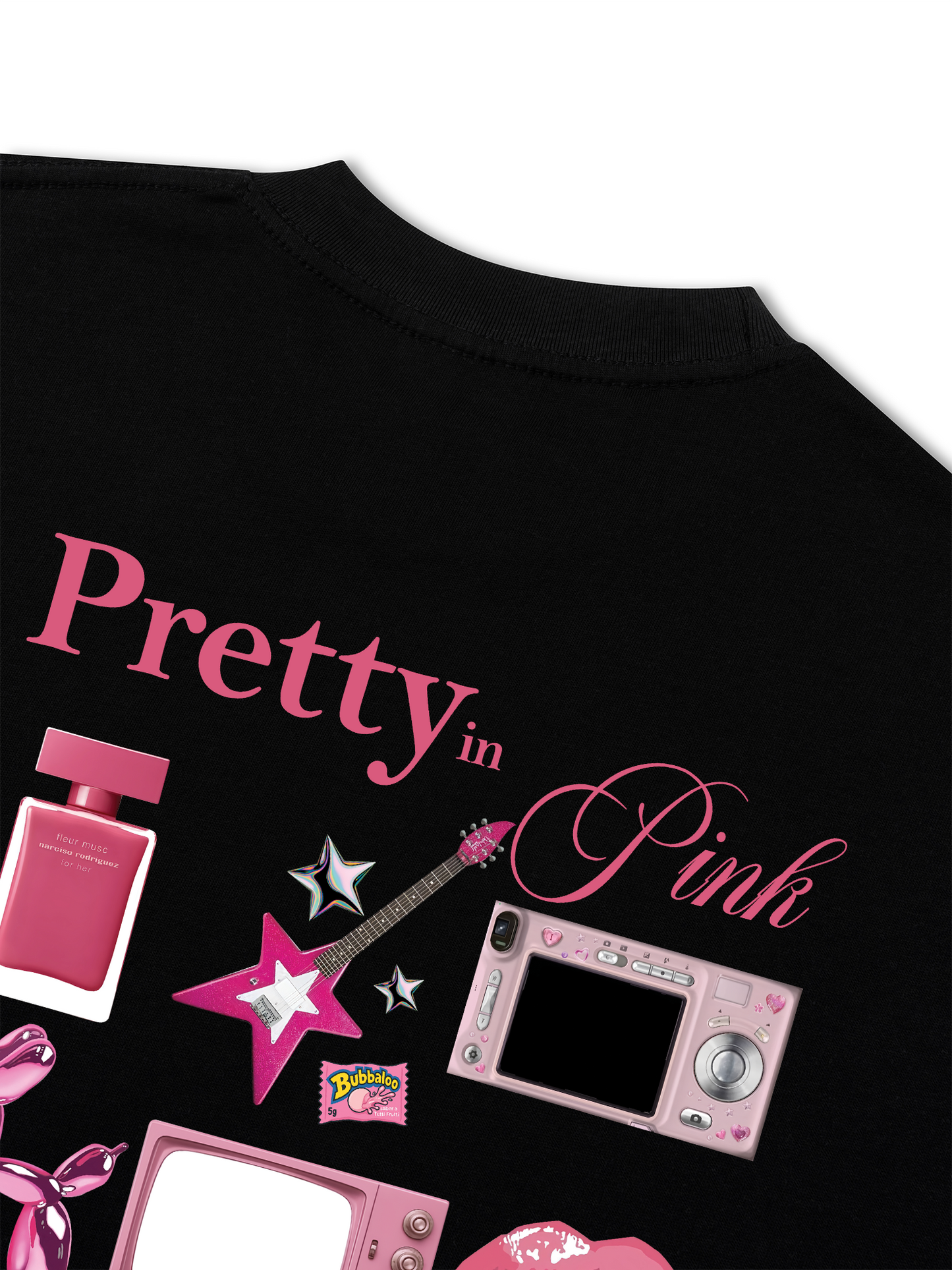 Áo Thun Relaxed Fit Pretty In Pink - A Pink Little Story