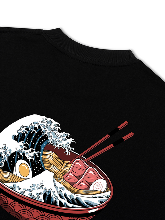 Áo Thun Relaxed Fit Ramen Wave