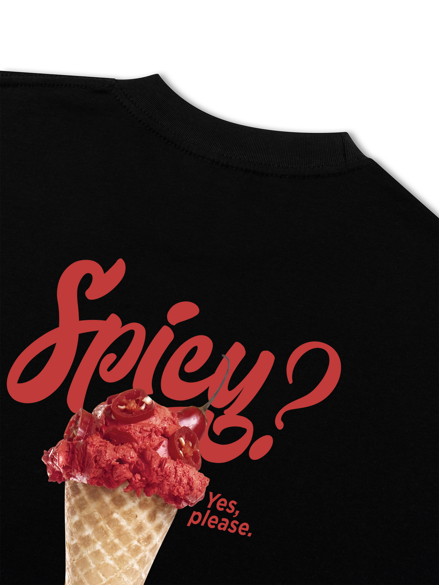 Áo Thun Relaxed Fit Spicy Yes Please