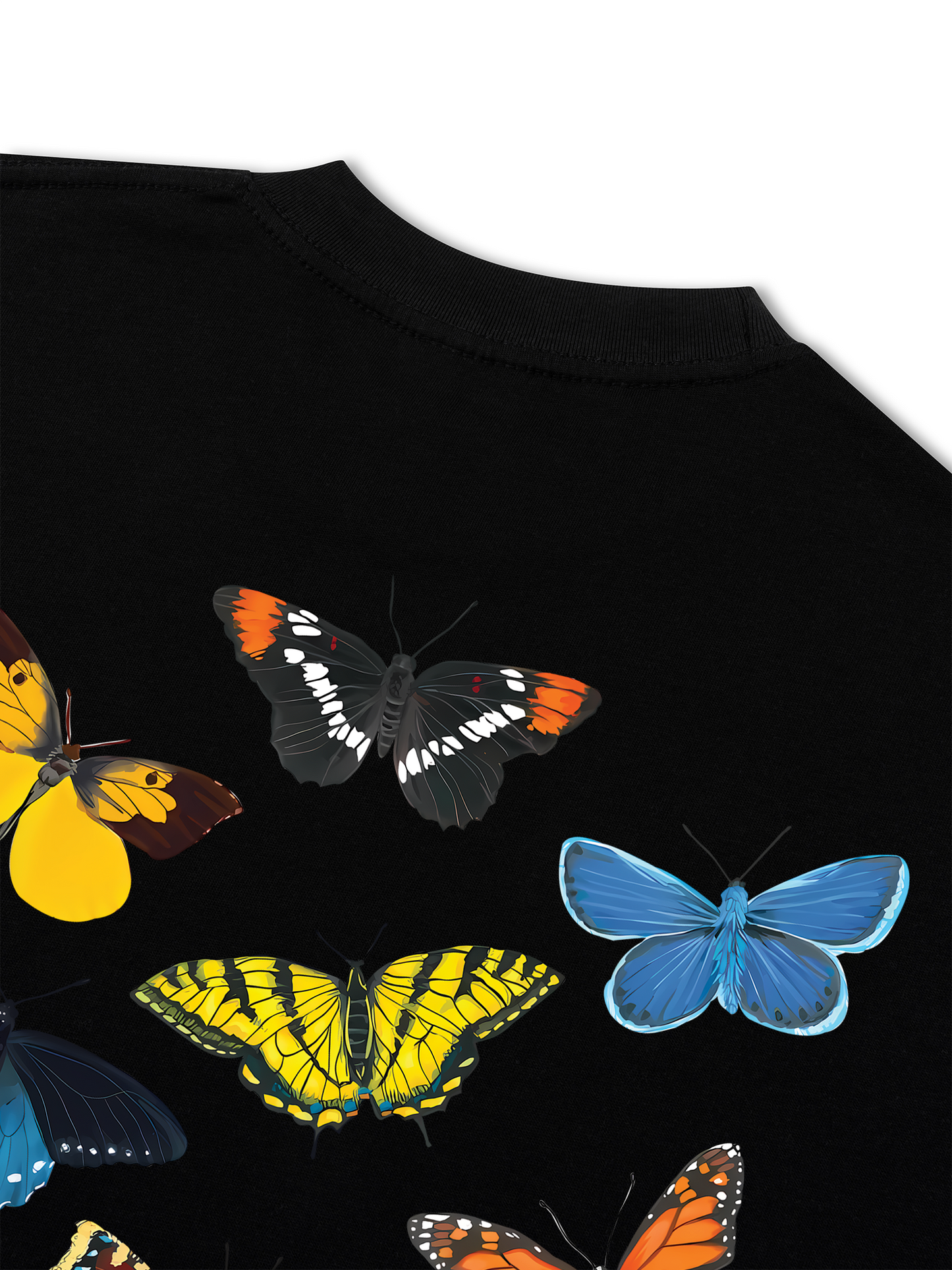 Áo Thun Relaxed Fit Native Butterflies