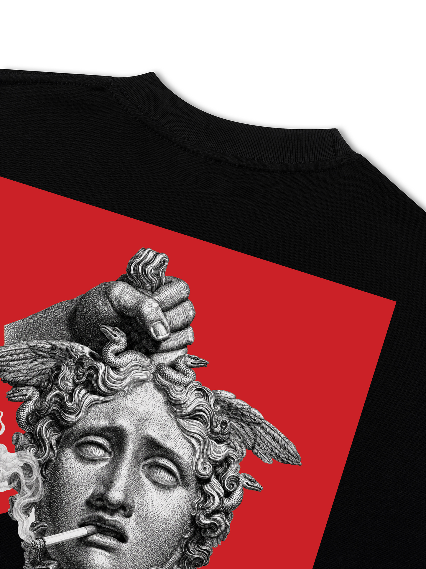 Áo Thun Relaxed Fit Medusa Smoke