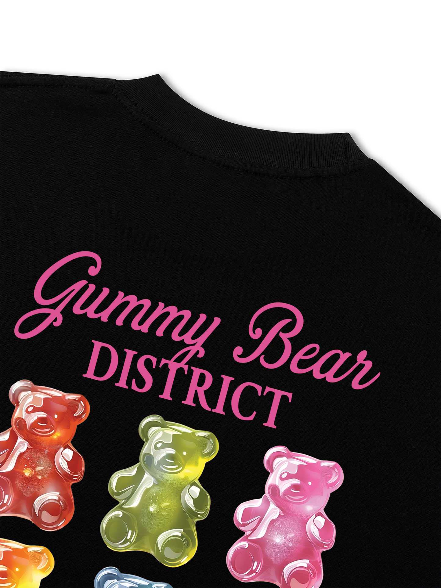 Áo Thun Relaxed Fit Gummy Bear District