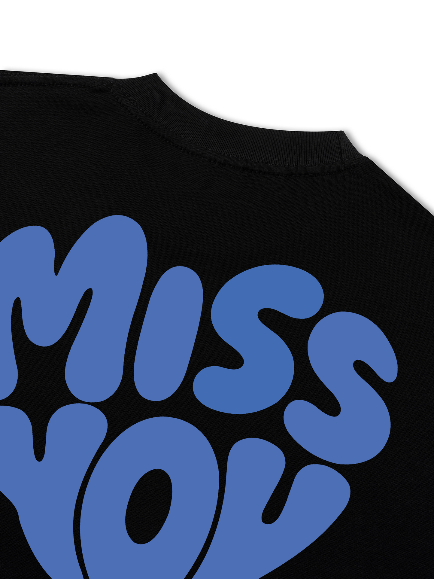 Áo Thun Relaxed Fit Miss You Typography