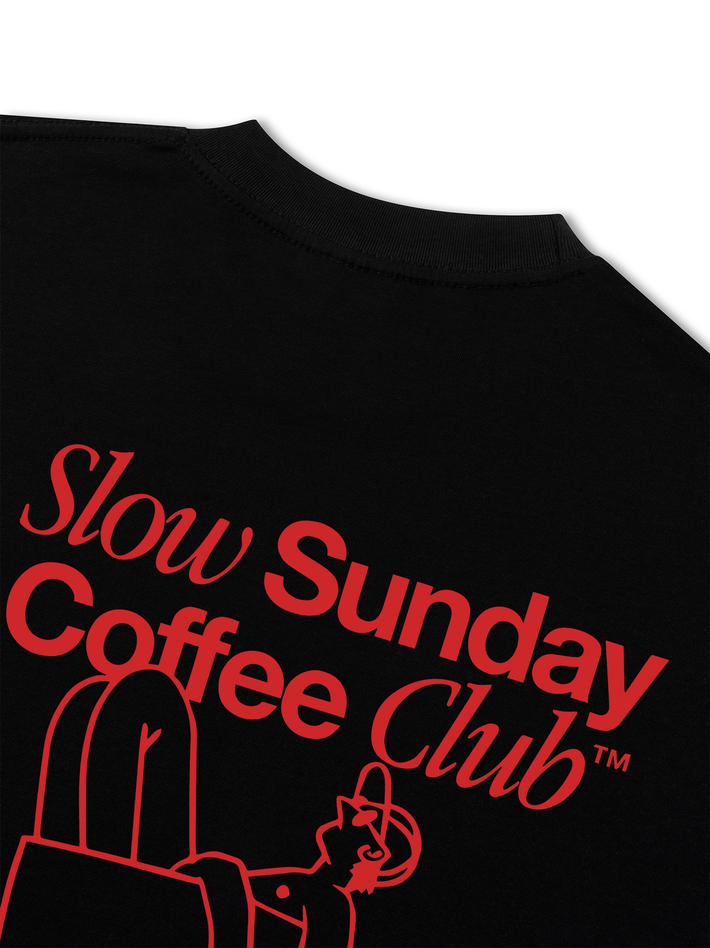 Áo Thun Relaxed Fit Slow Sunday Coffee Club
