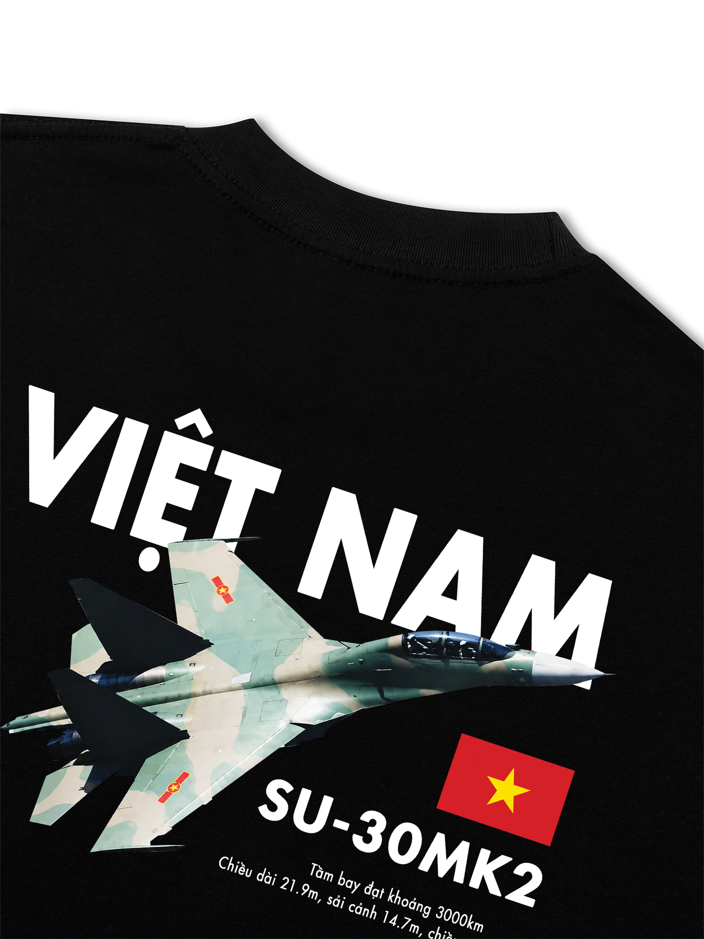 Áo Thun Relaxed Fit Việt Nam SU-30MK2