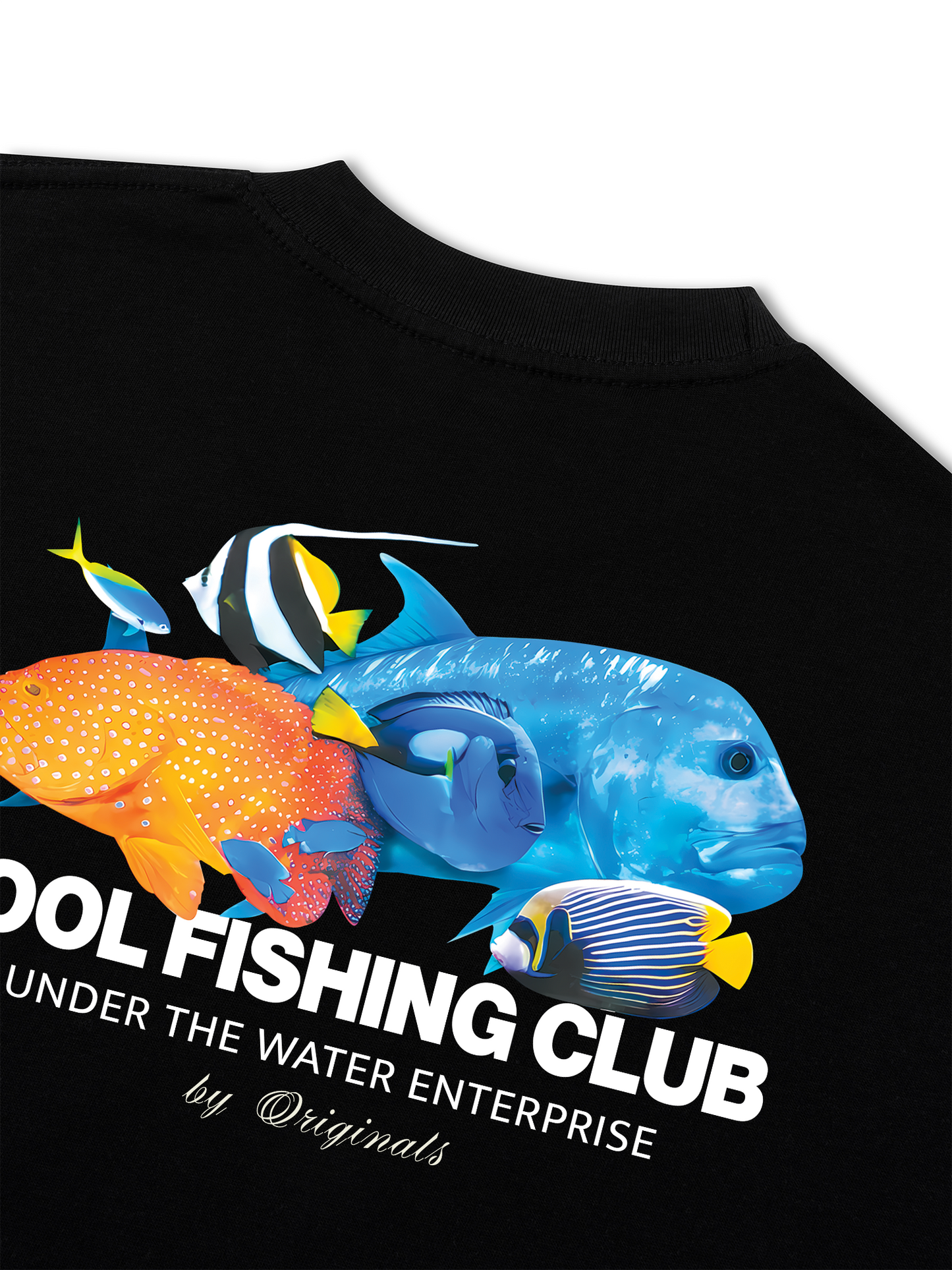 Áo Thun Relaxed Fit Ocean Under The Water Fish