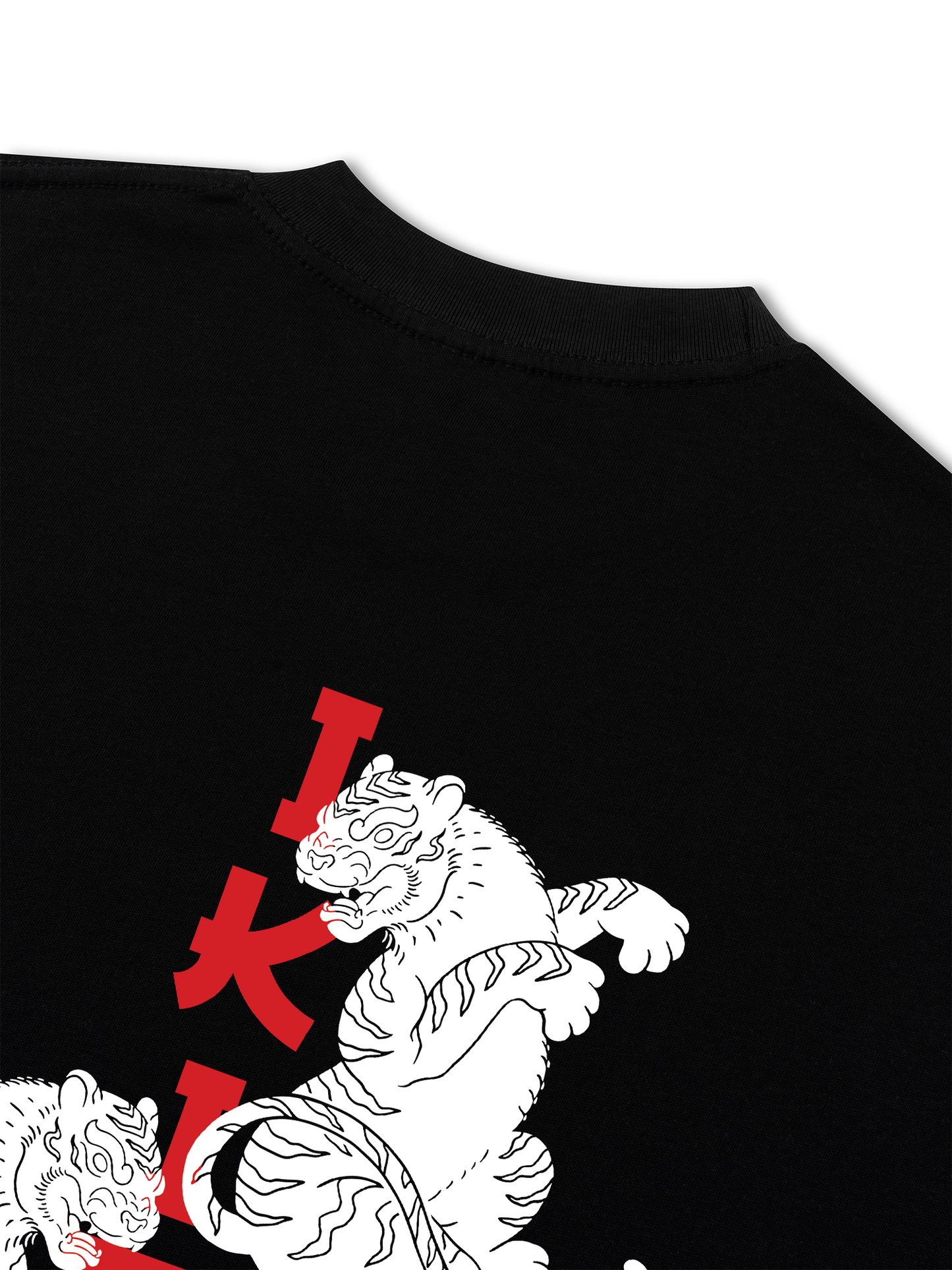 Áo Thun Relaxed Fit Japan Spirit Ikigai Tiger