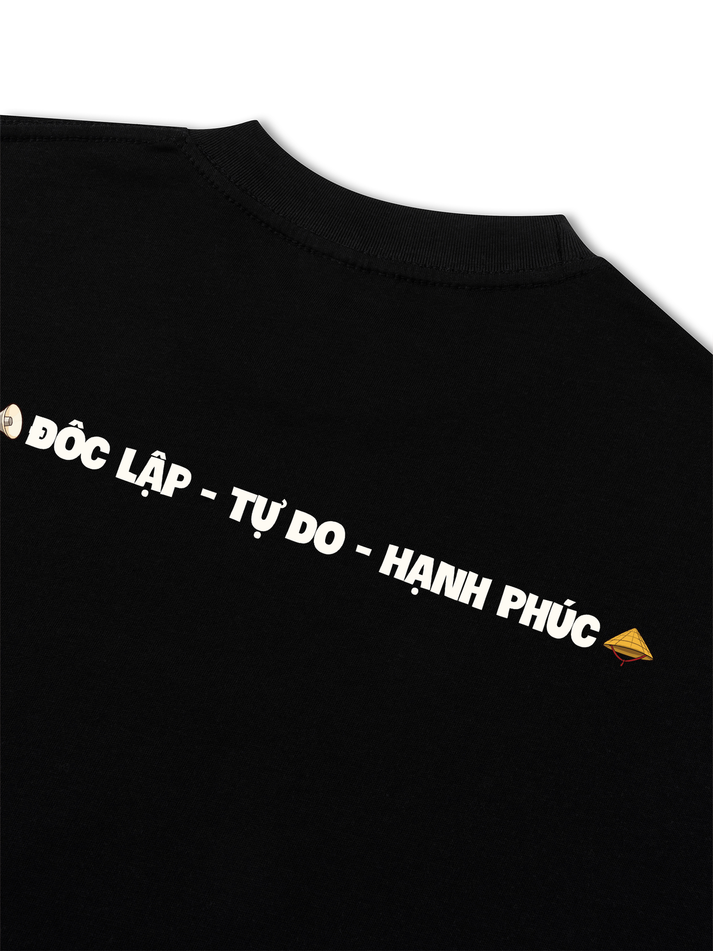 Áo Thun Relaxed Fit Việt Nam Độc Lập Tự Do Hạnh Phúc