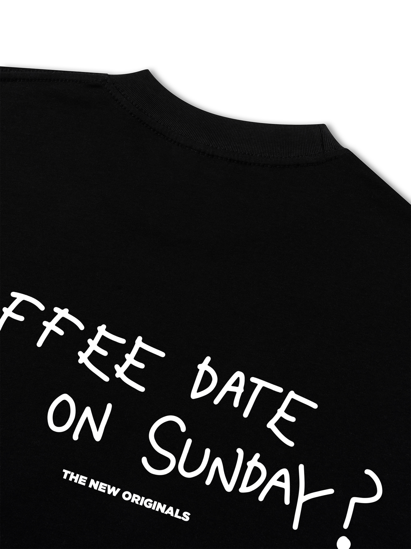 Áo Thun Relaxed Fit Coffee Date On Sunday
