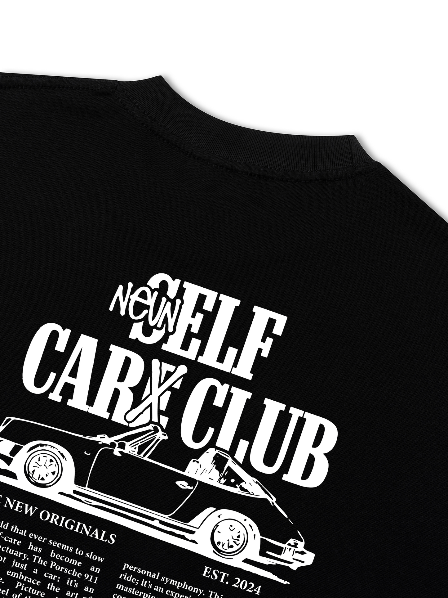 Áo Thun Relaxed Fit Neun (S)elf Car(e) Club