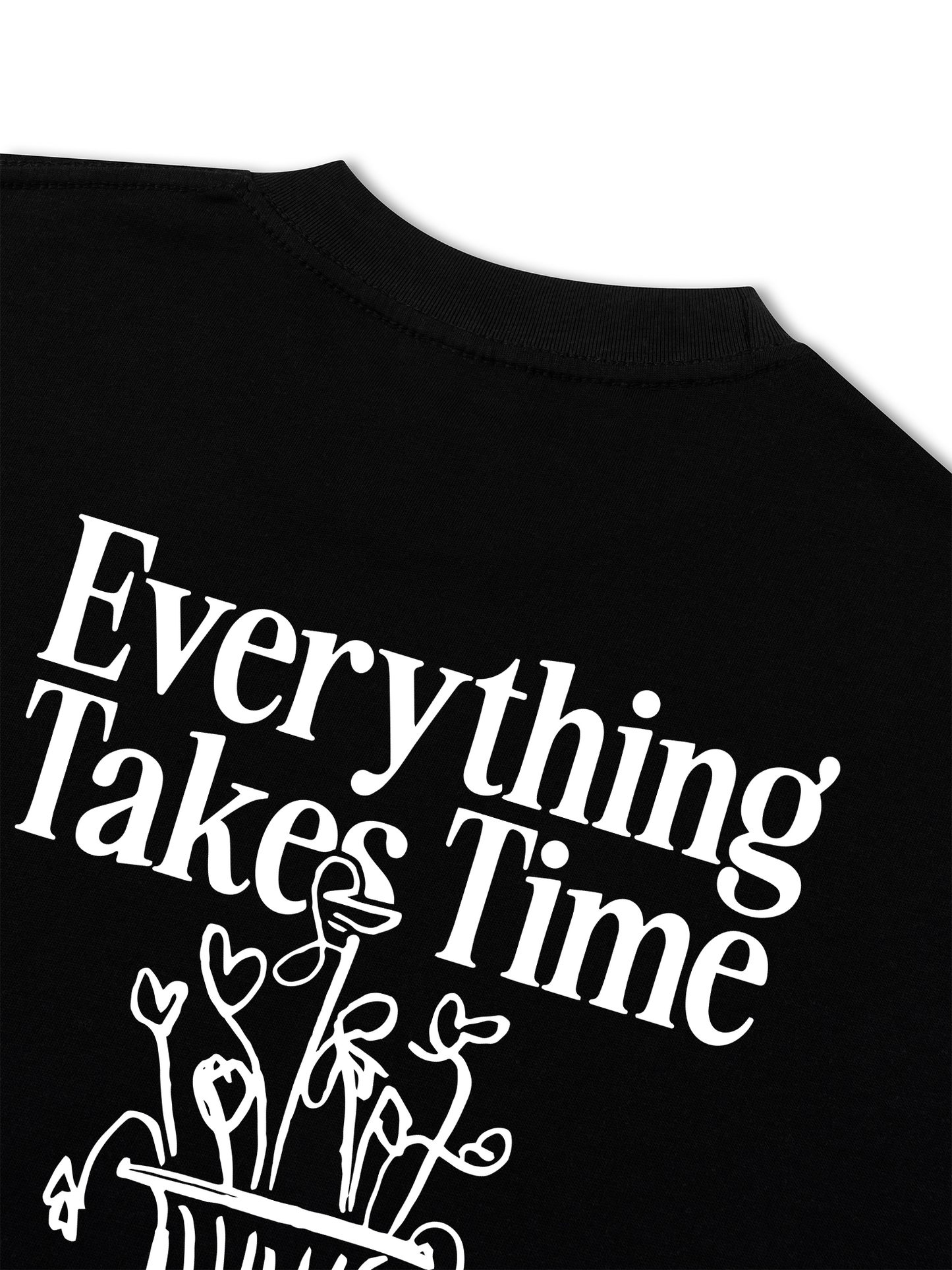 Áo Thun Relaxed Fit Everything Takes Time