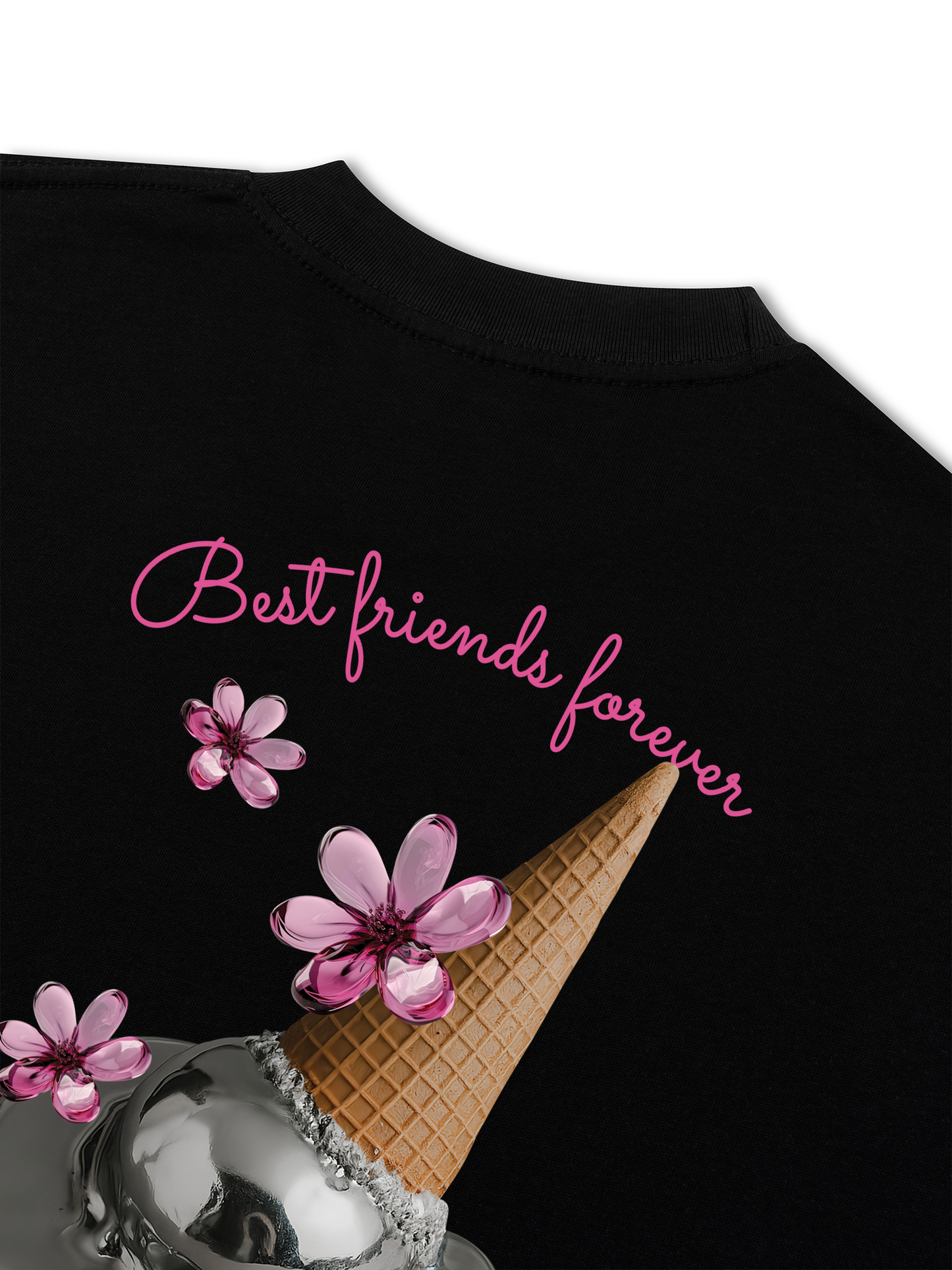 Áo Thun Relaxed Fit Best Friends Forever