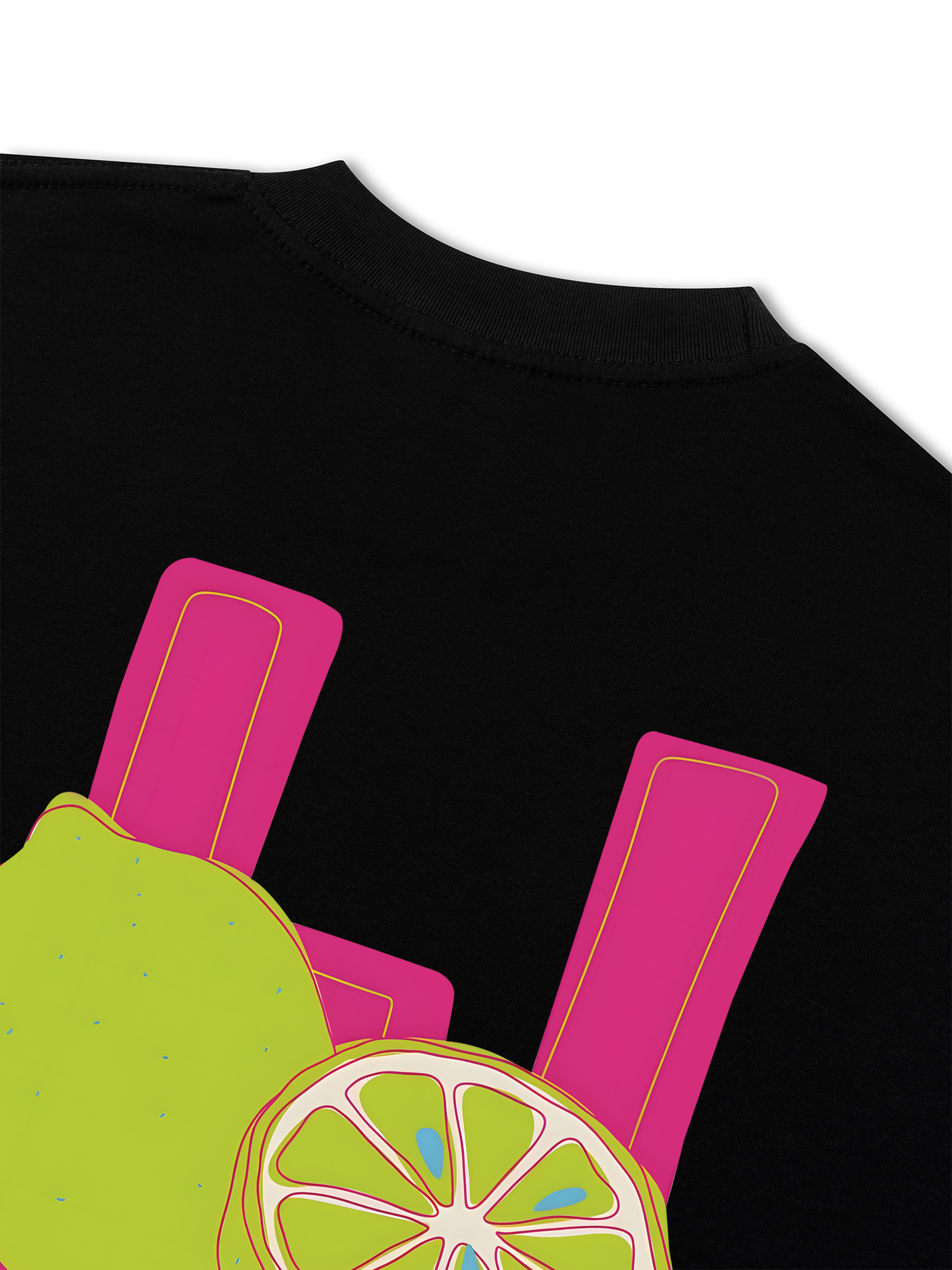 Áo Thun Relaxed Fit Summer Vibes Pink Lemon