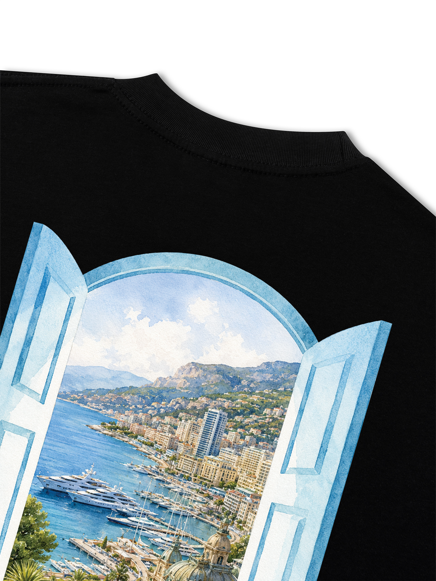Áo Thun Relaxed Fit Monaco