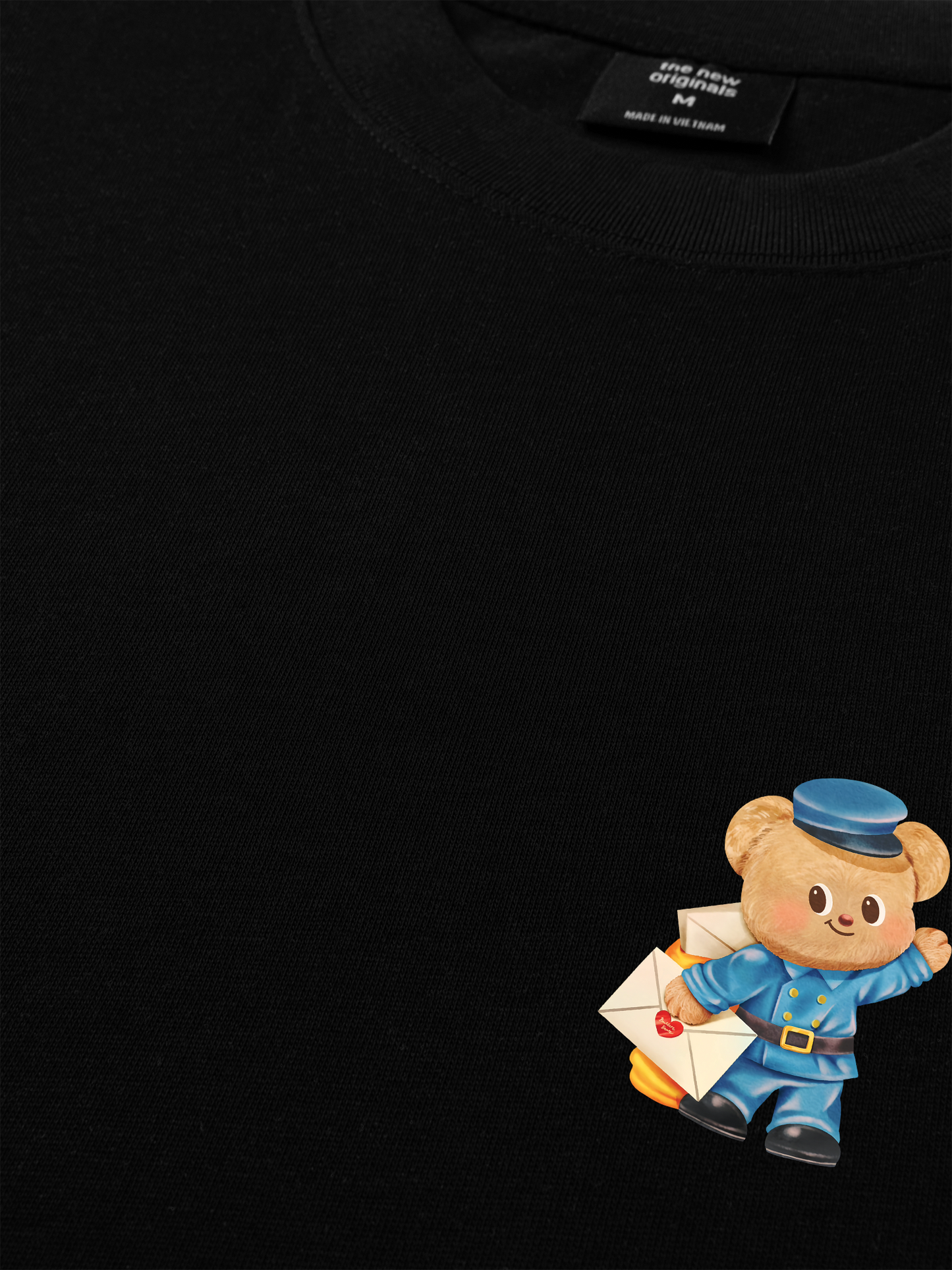 Áo Thun Relaxed Fit Butterbear Postman