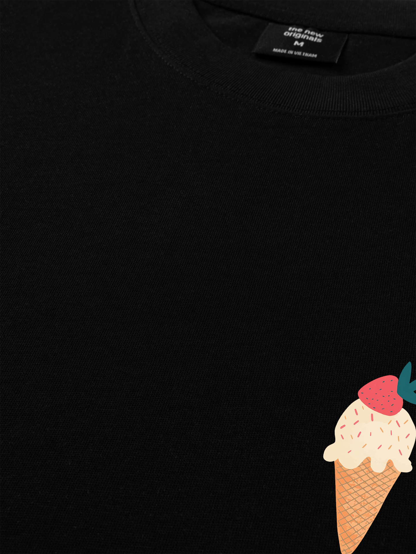 Áo Thun Relaxed Fit Sweetie Ice Cream