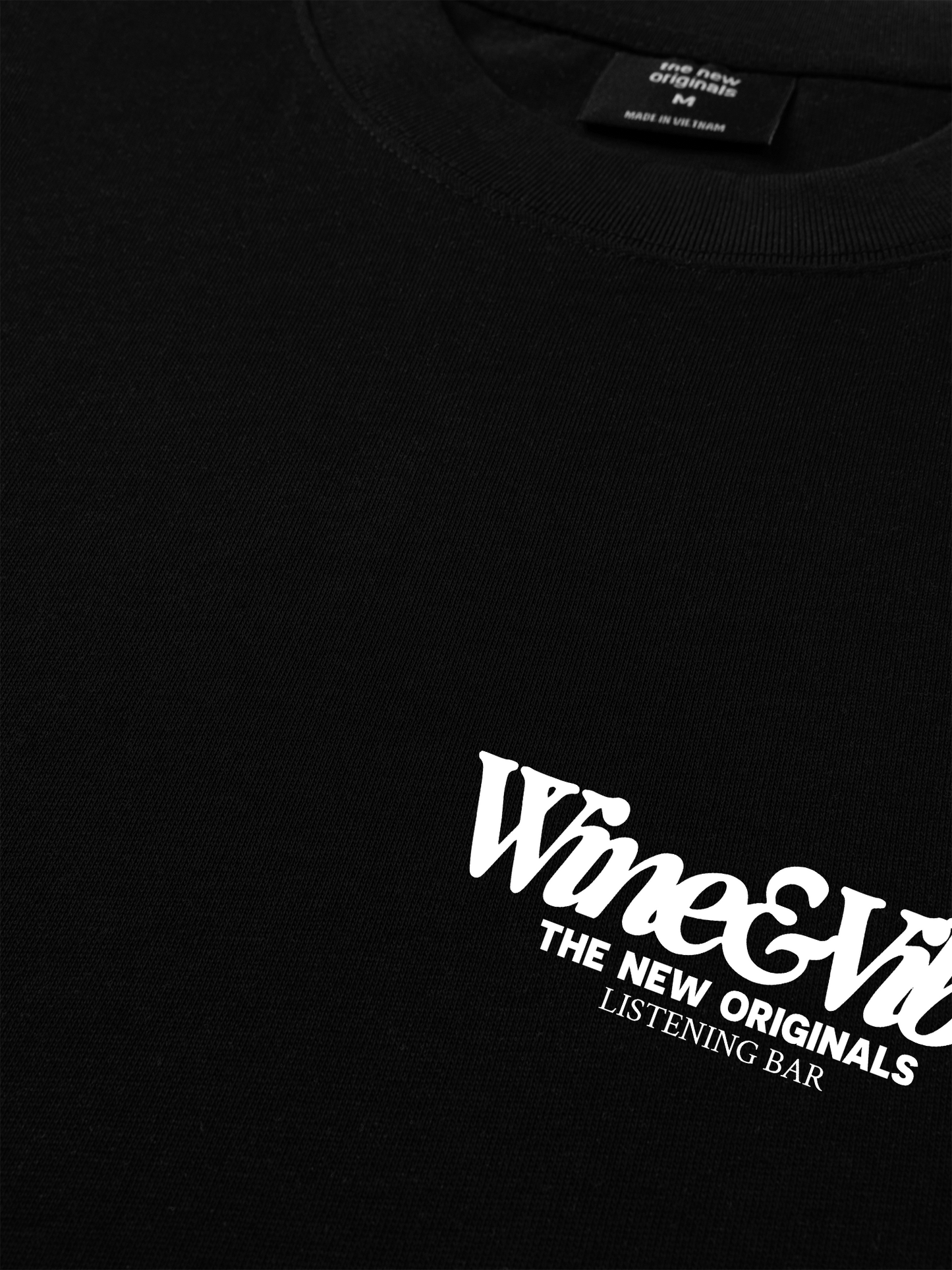 Áo Thun Relaxed Fit Wine & Vibe