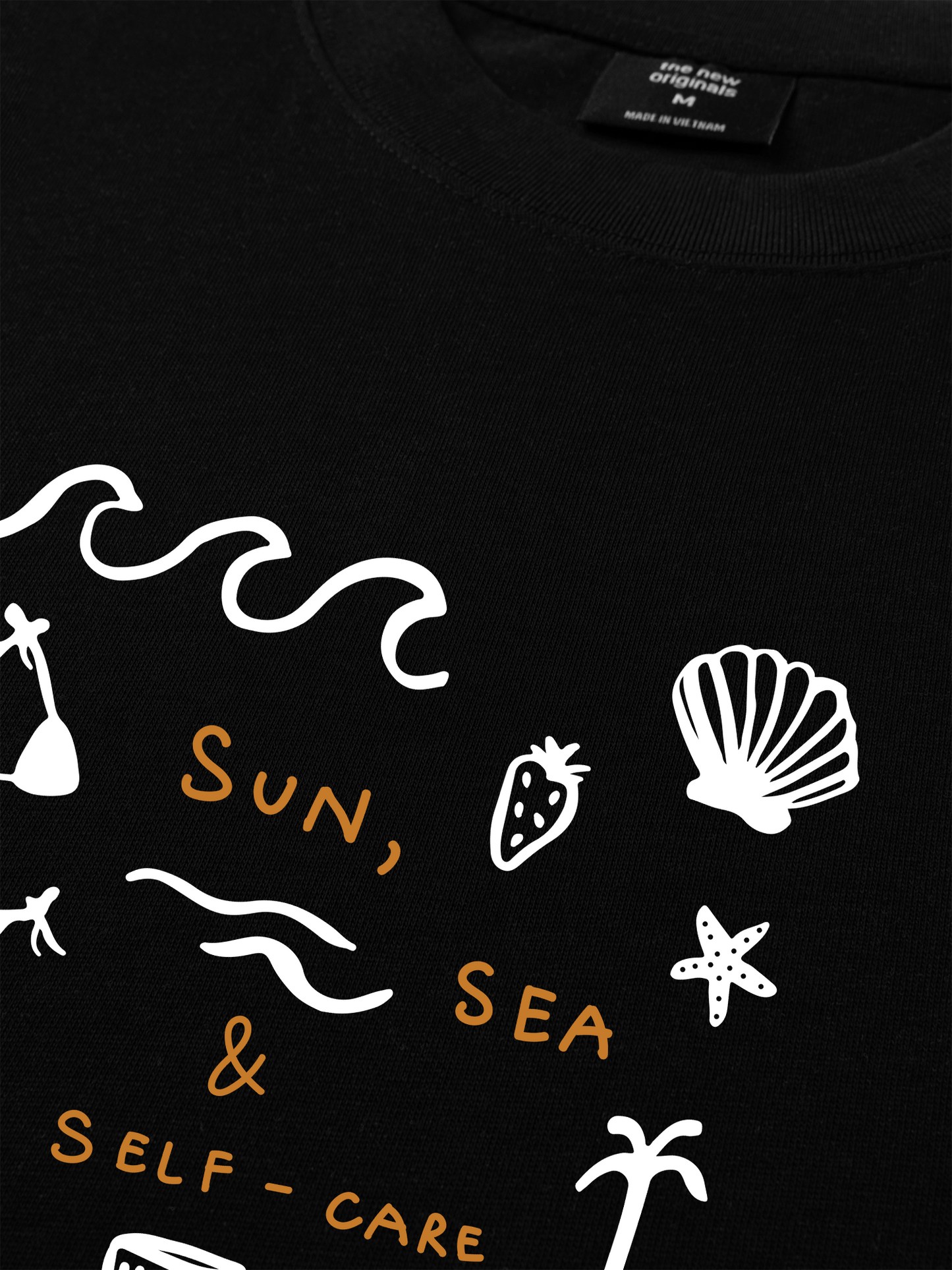 Áo Thun Relaxed Fit Sun, Sea & Self-Care