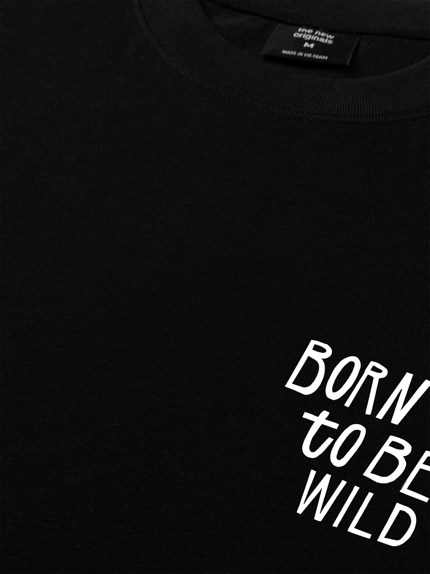 Áo Thun Relaxed Fit Born to be Wild