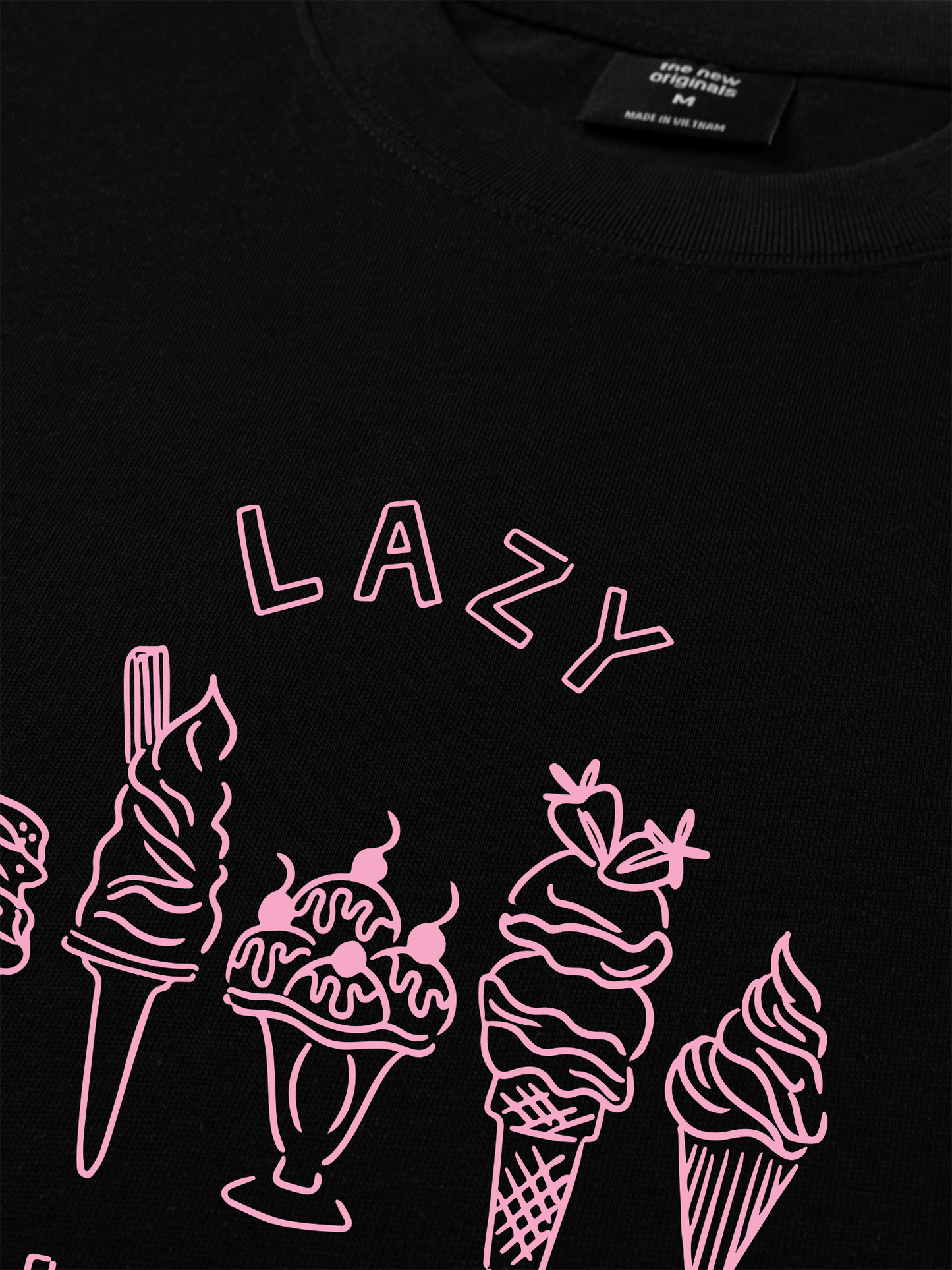 Áo Thun Relaxed Fit Lazy Sundae