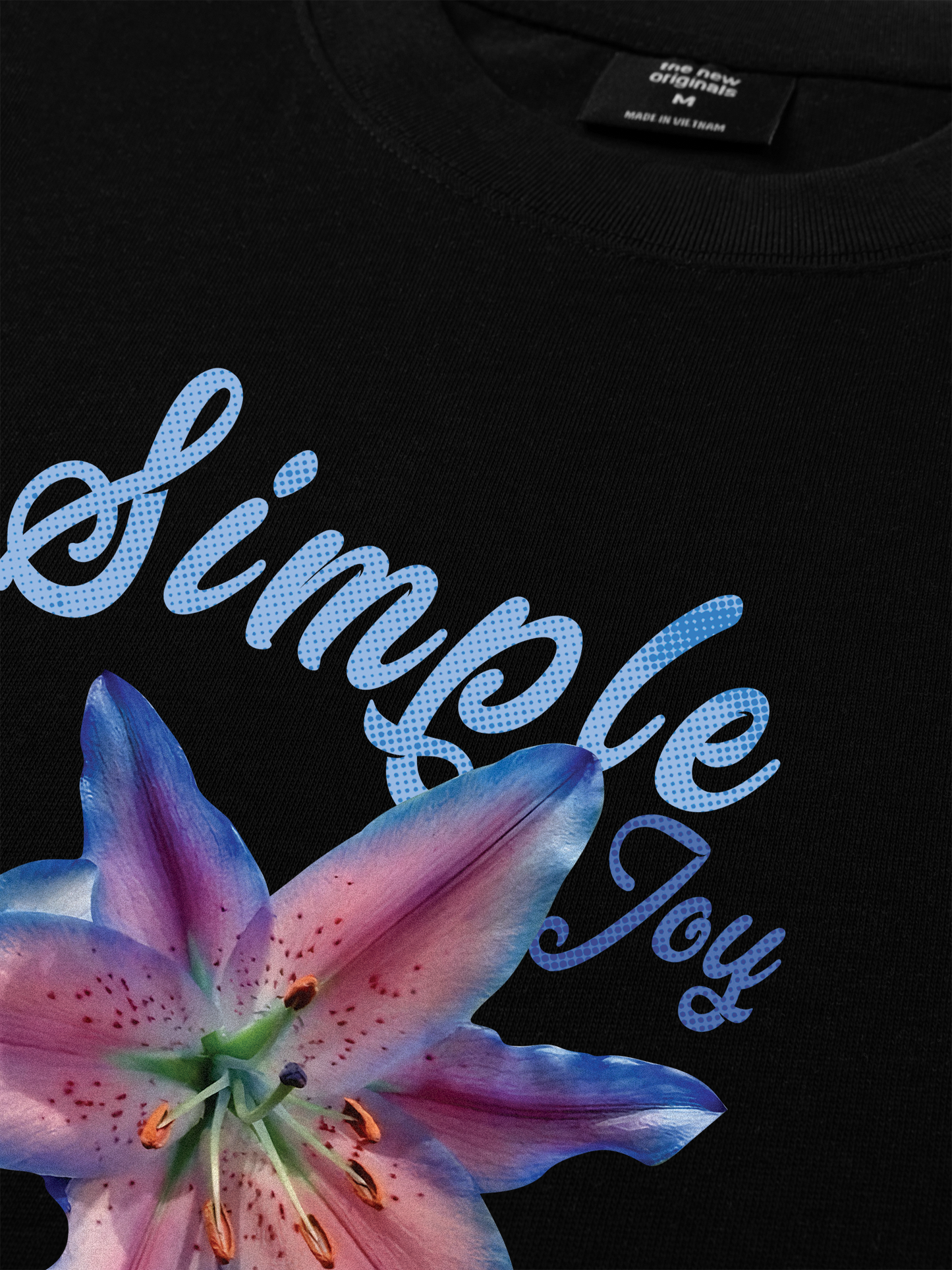 Áo Thun Relaxed Fit Simple Joy