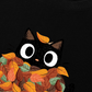 Áo Thun Relaxed Fit Autumn Vibes Purr-fect Autumn