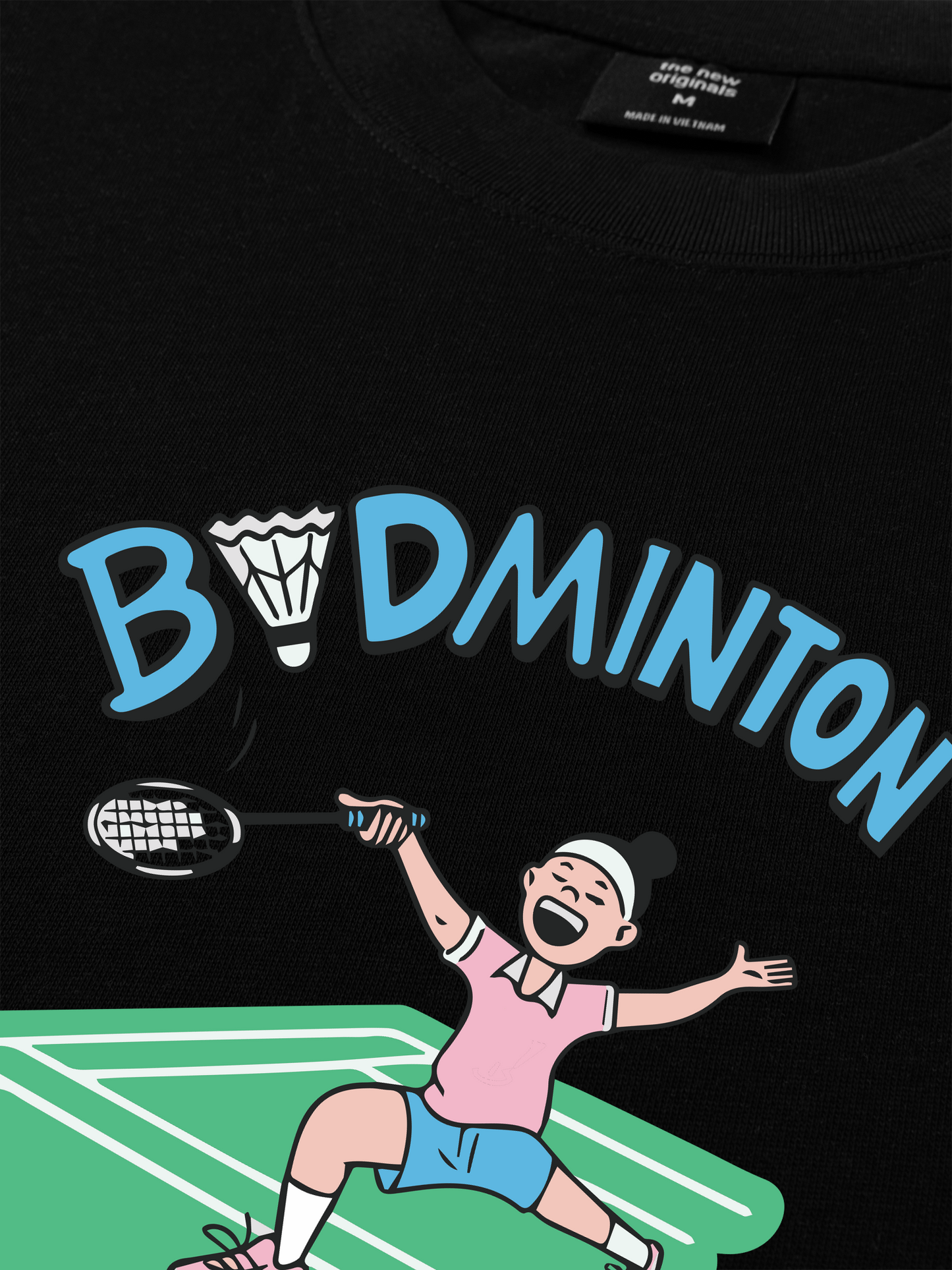 Áo Thun Relaxed Fit Badminton